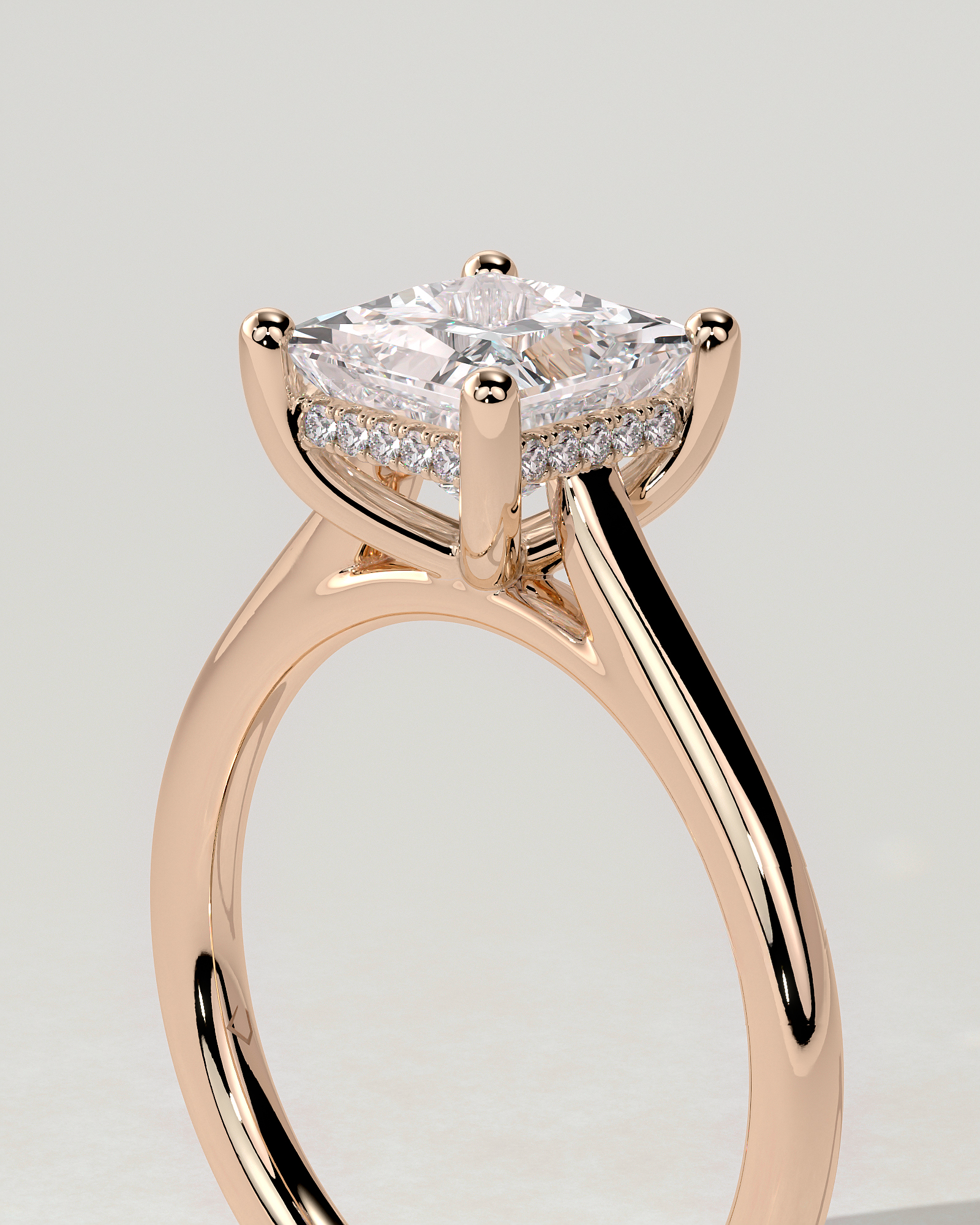 Natalie Solitaire Princess Ring