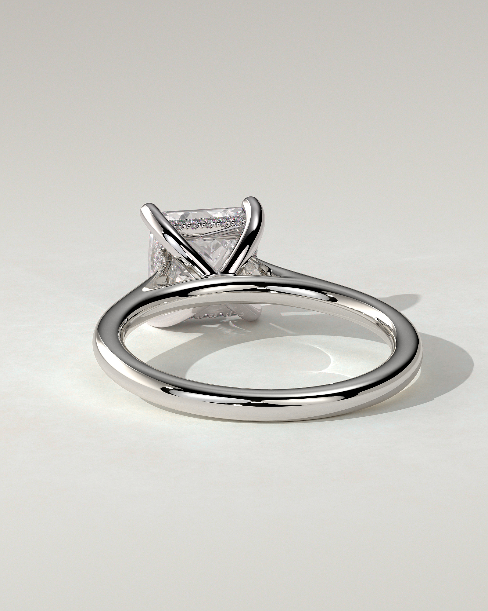 Natalie Solitaire Princess Ring