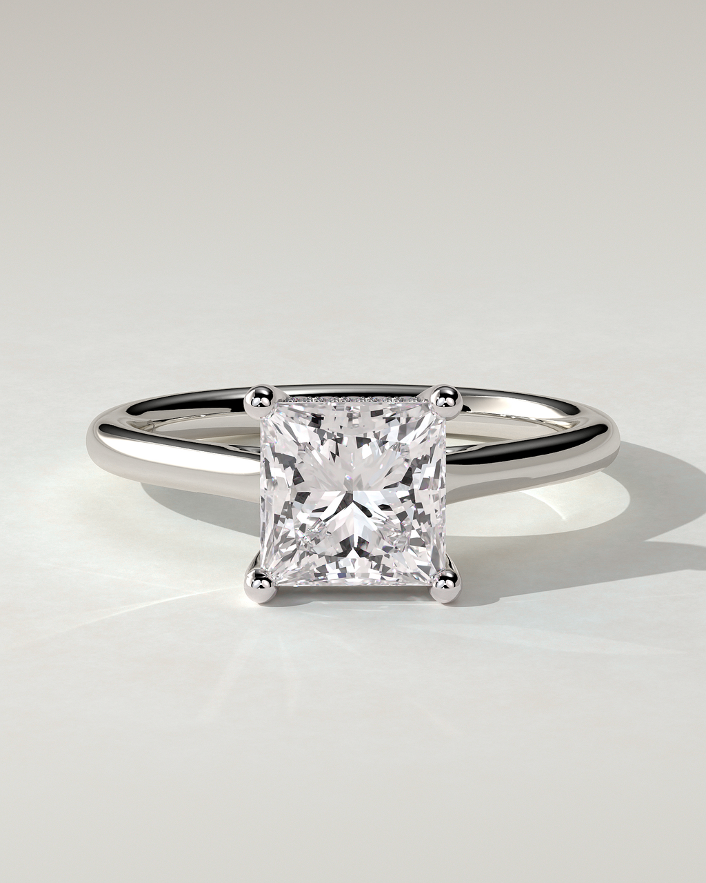 Natalie Solitaire Princess Ring