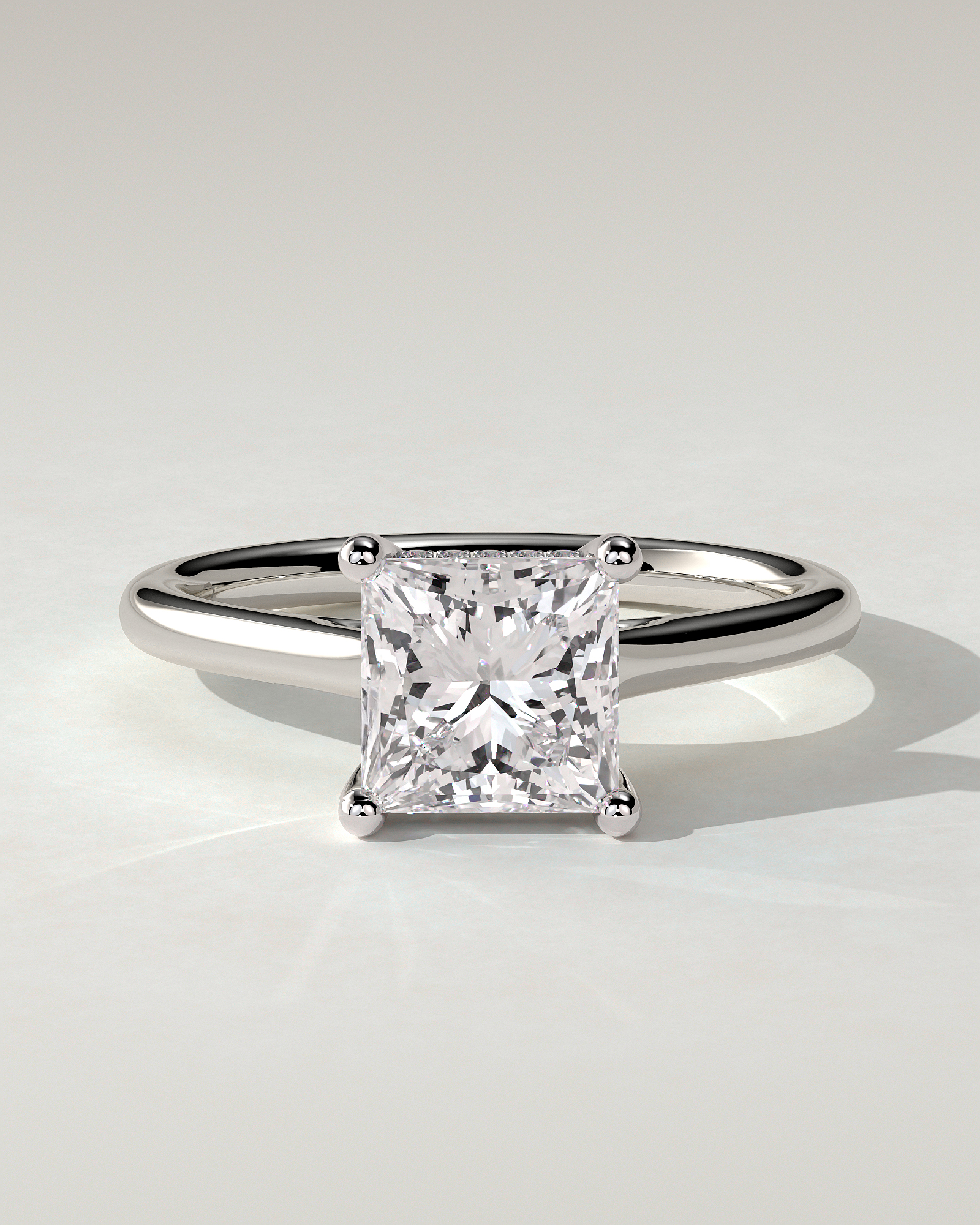 Natalie Solitaire Princess Ring