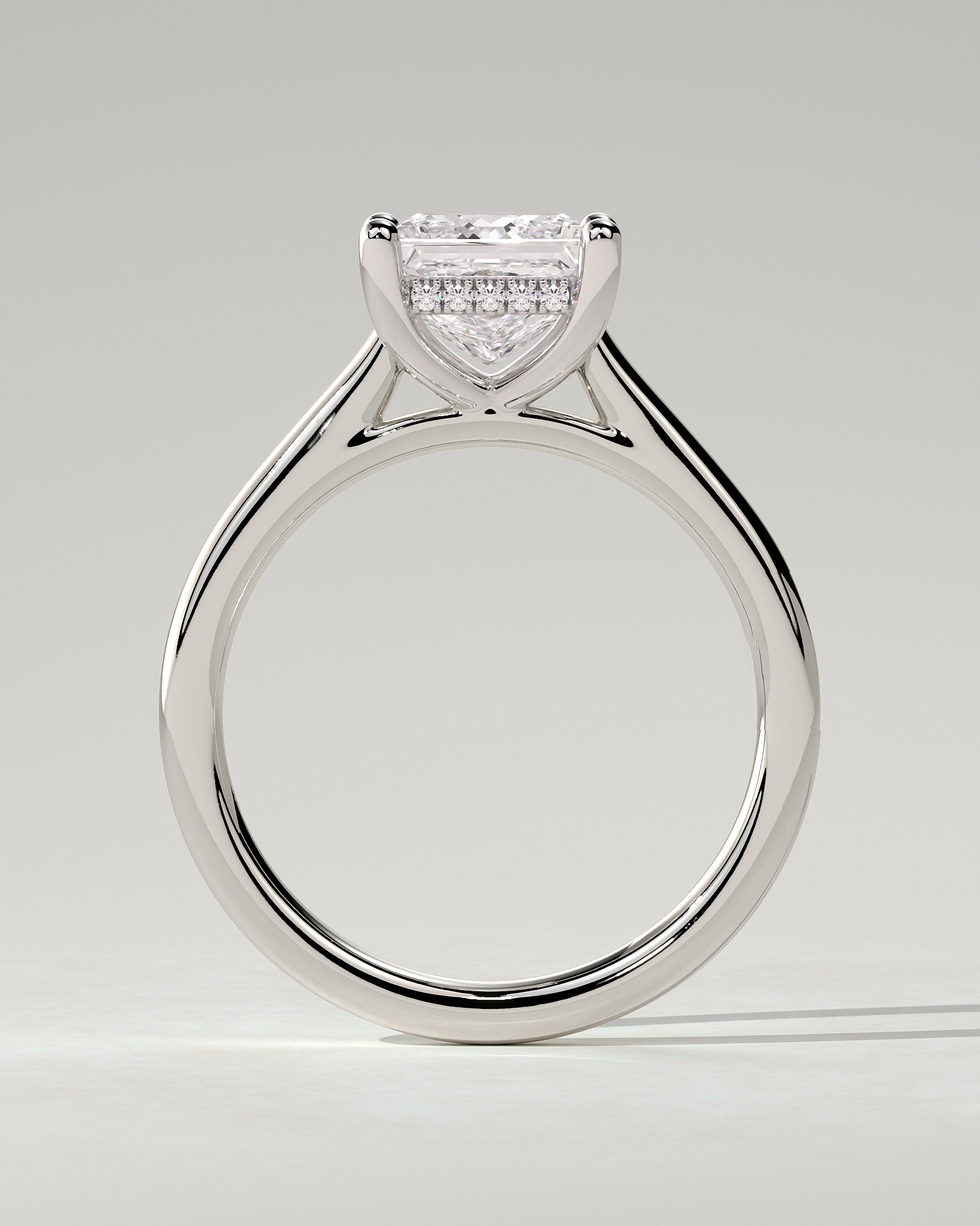 Natalie Solitaire Princess Ring