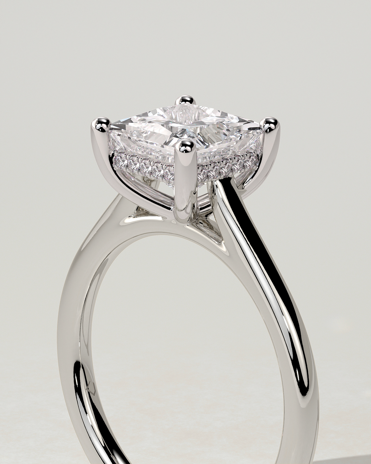 Natalie Solitaire Princess Ring