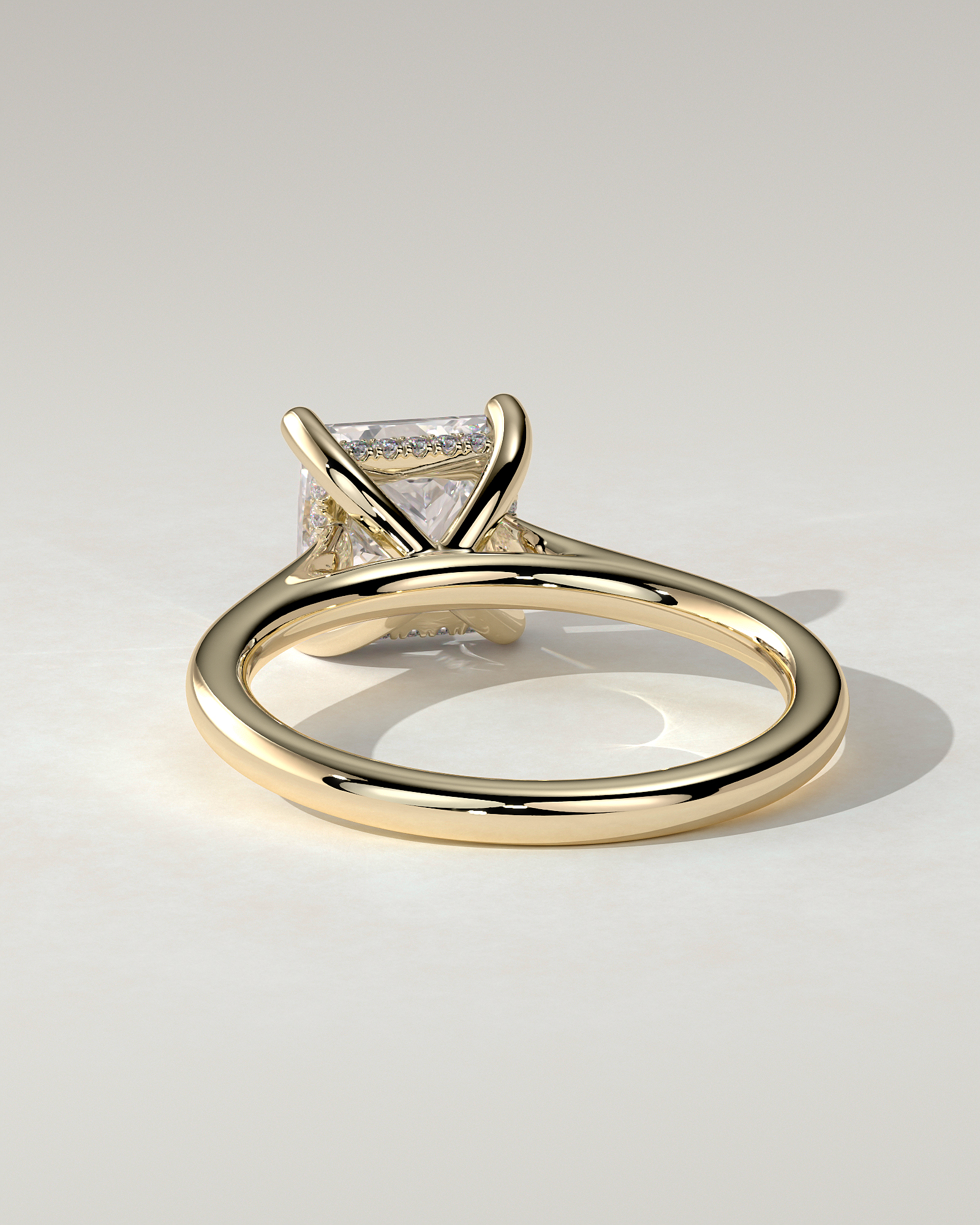Natalie Solitaire Princess Ring
