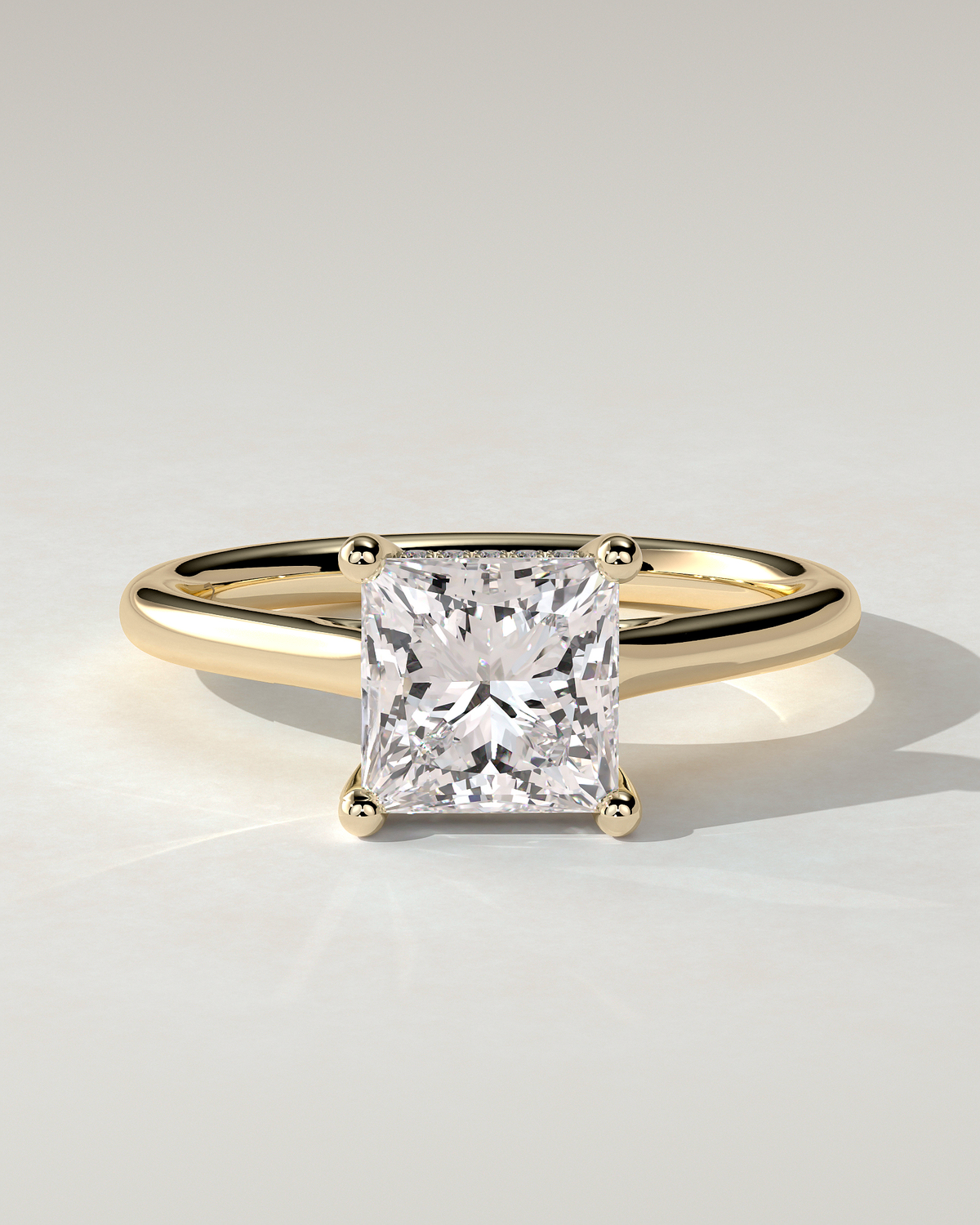 Natalie Solitaire Princess Ring