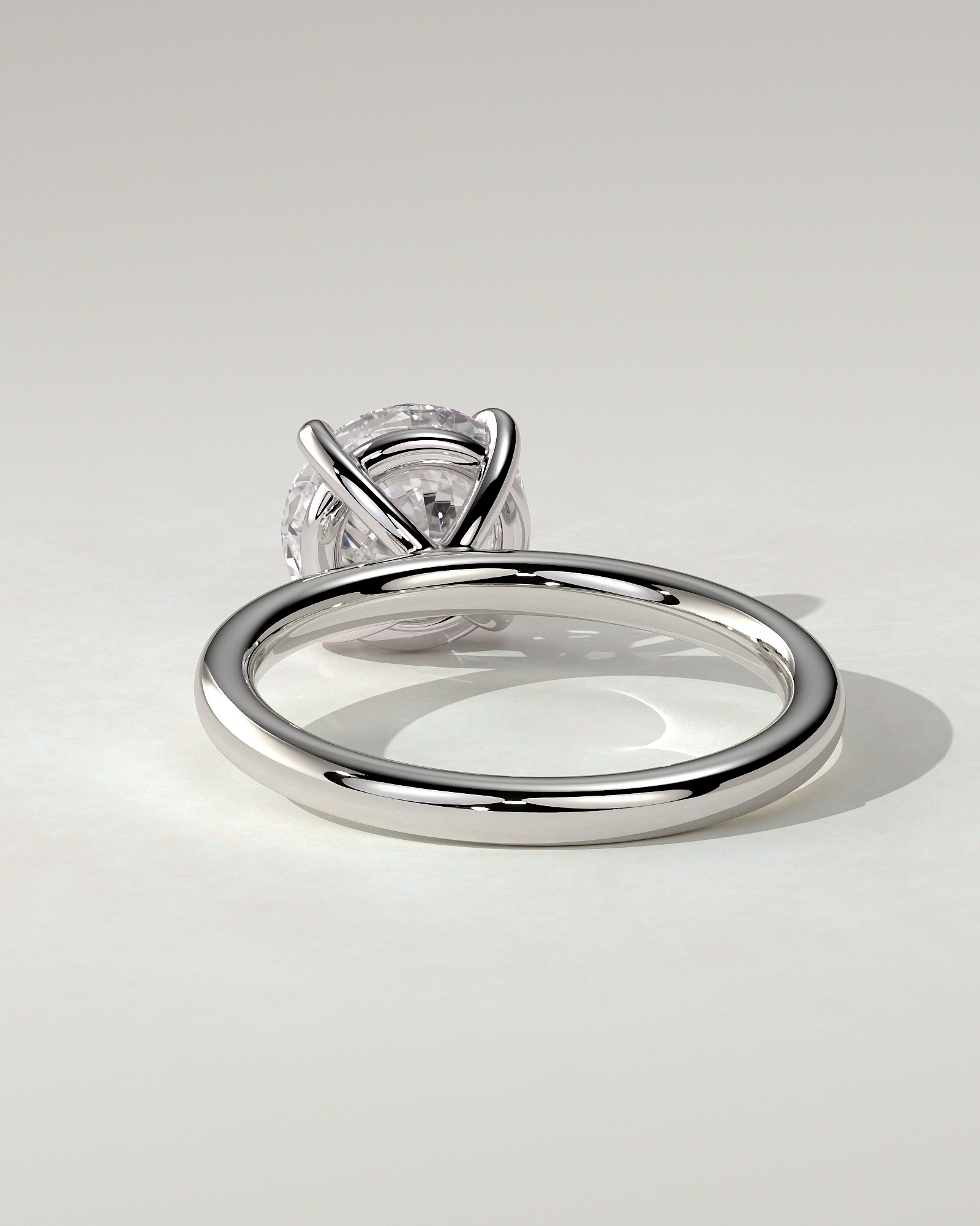 Nekija Solitaire Round Ring