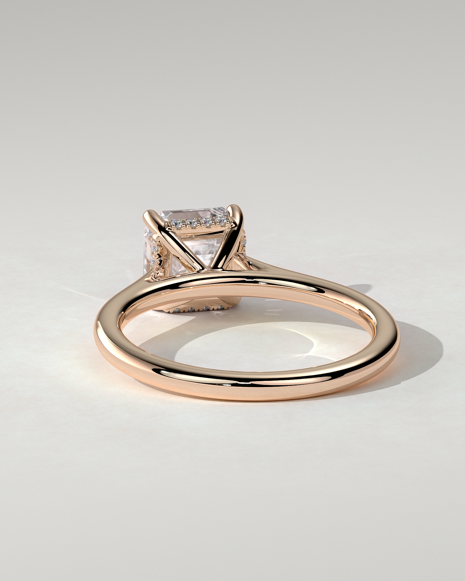 Nia Solitaire Asscher Ring