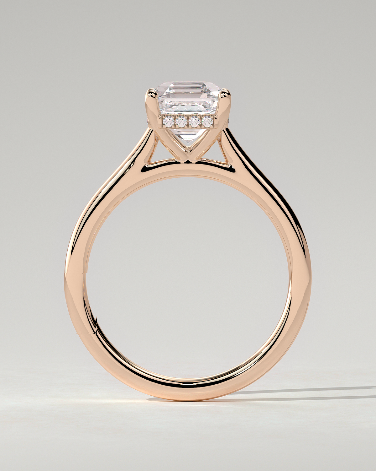 Nia Solitaire Asscher Ring