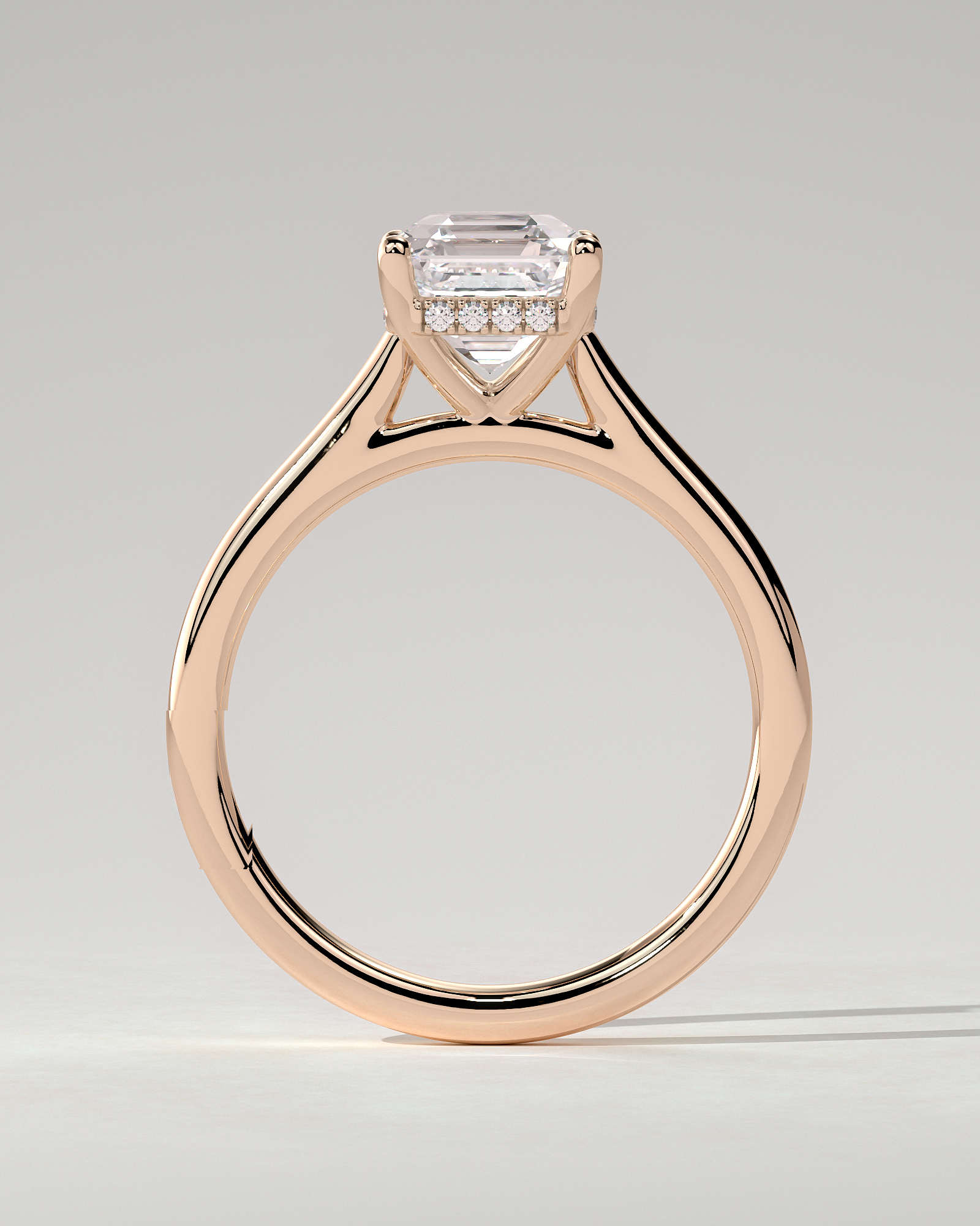 Nia Solitaire Asscher Ring