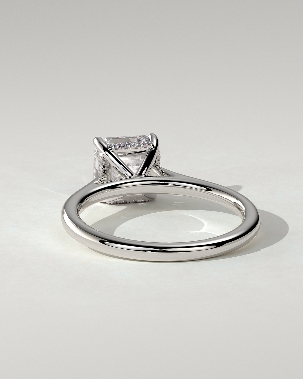 Nia Solitaire Asscher Ring