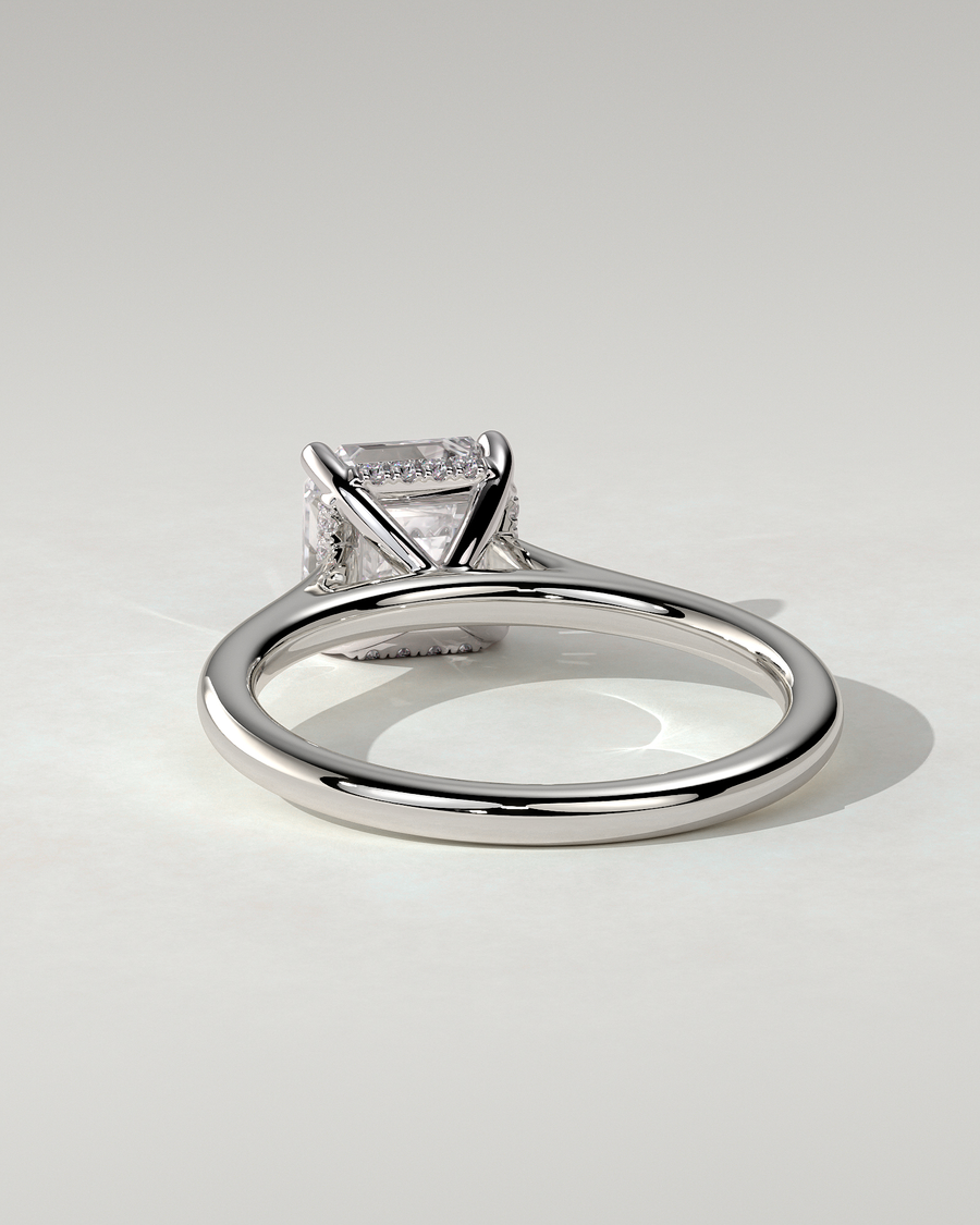 Nia Solitaire Asscher Ring
