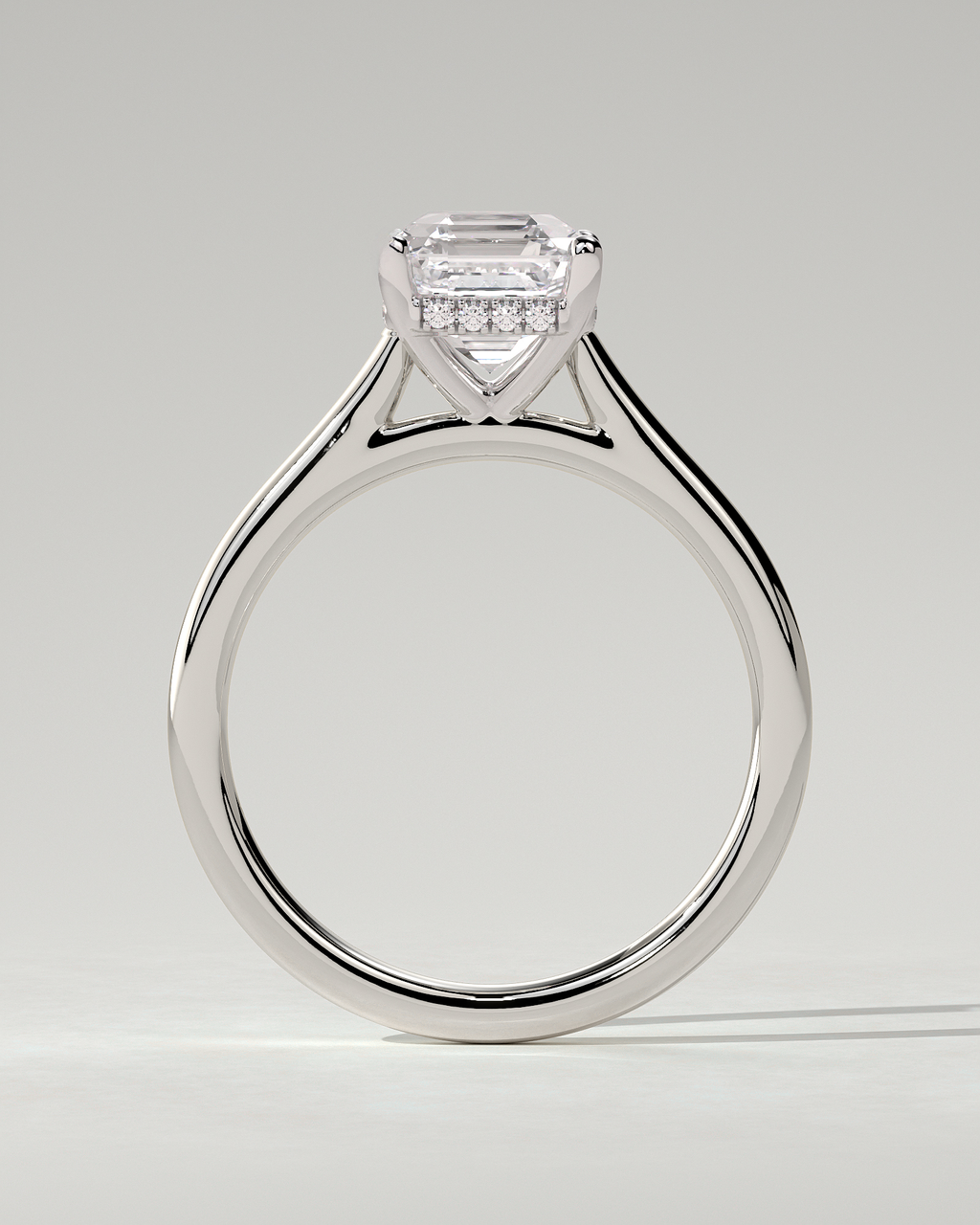 Nia Solitaire Asscher Ring