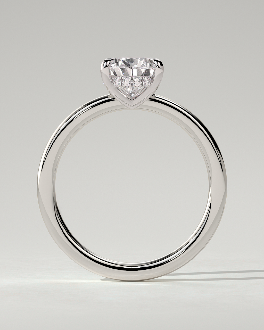 Nienna Solitaire Pear Ring