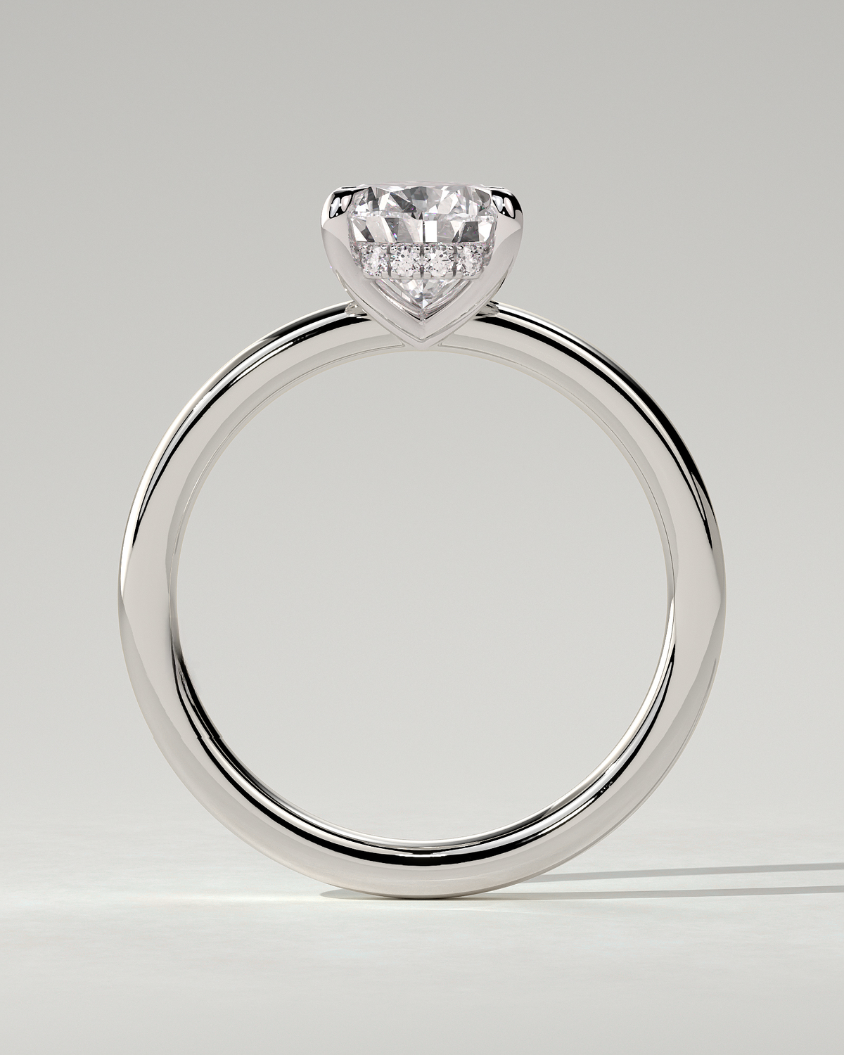 Nienna Solitaire Pear Ring
