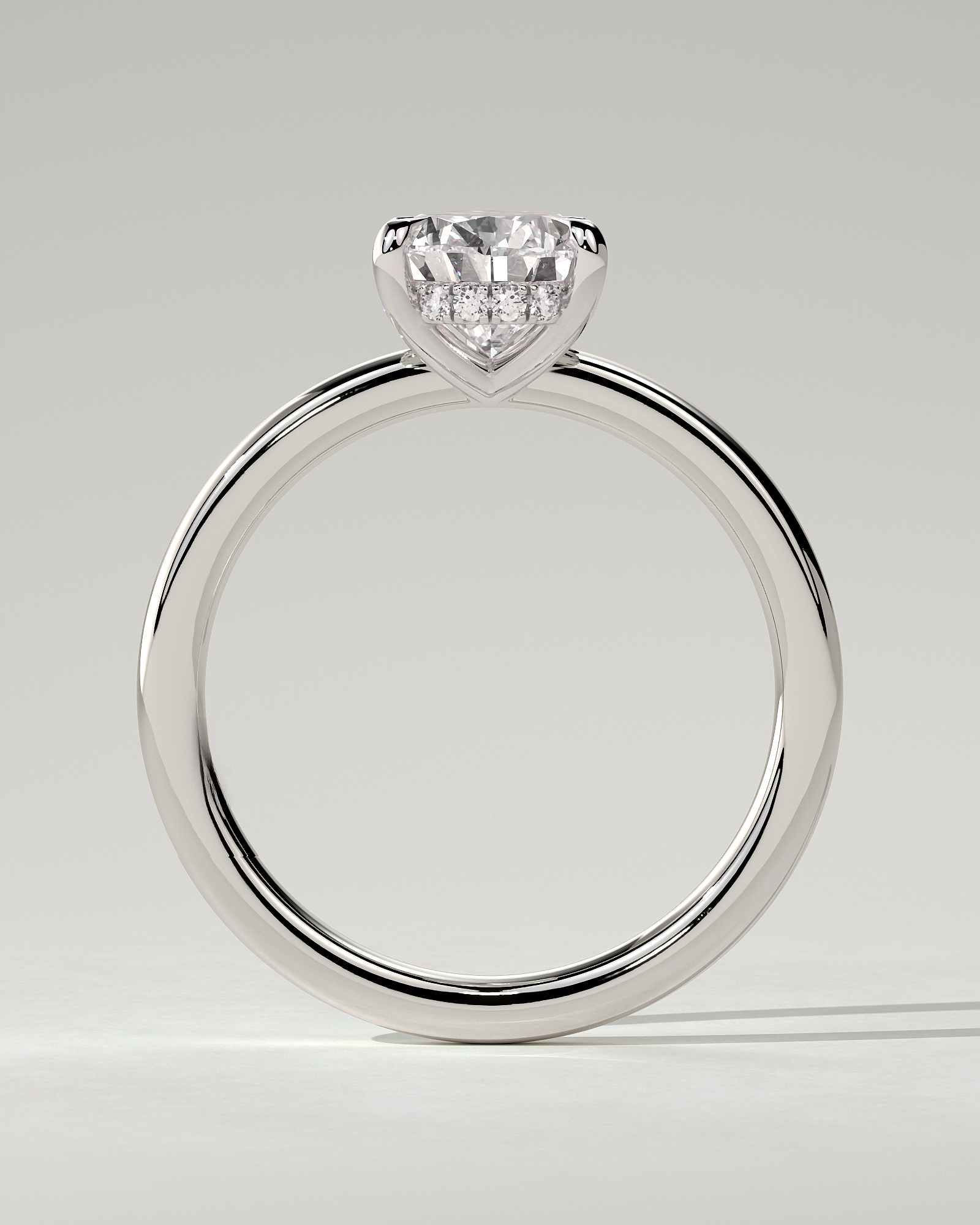 Nienna Solitaire Pear Ring