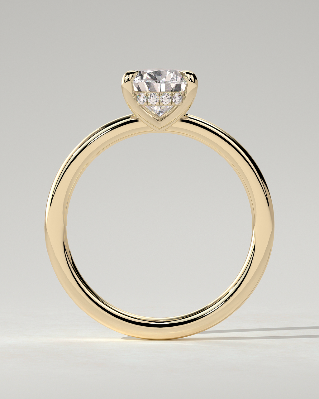 Nienna Solitaire Pear Ring
