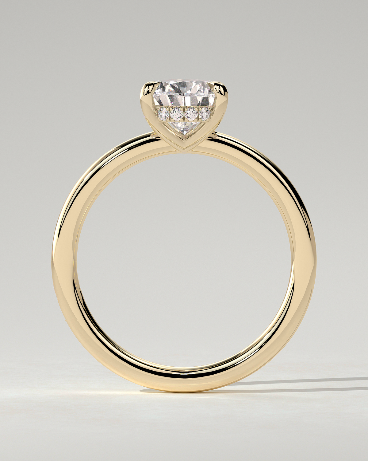 Nienna Solitaire Pear Ring