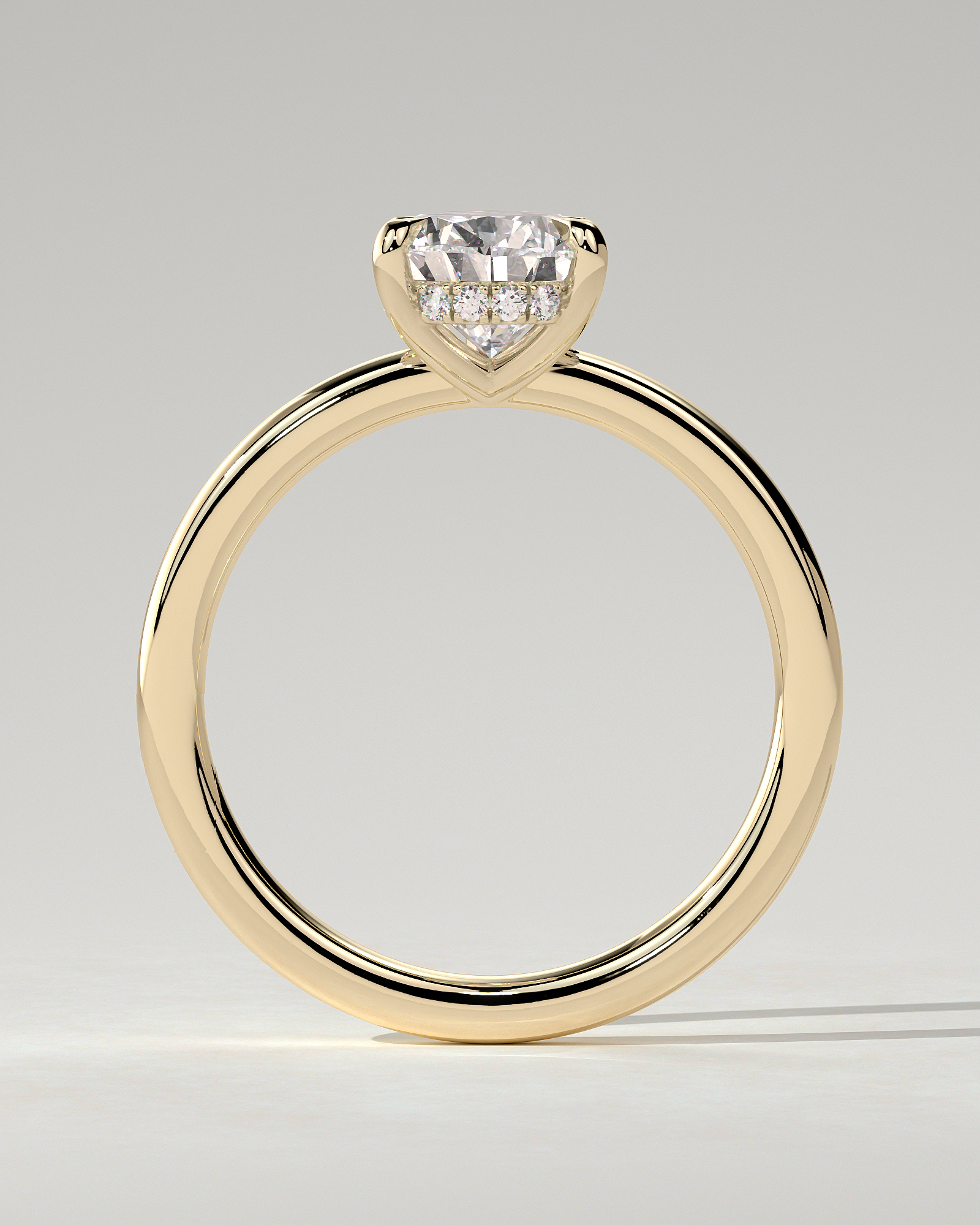 Nienna Solitaire Pear Ring