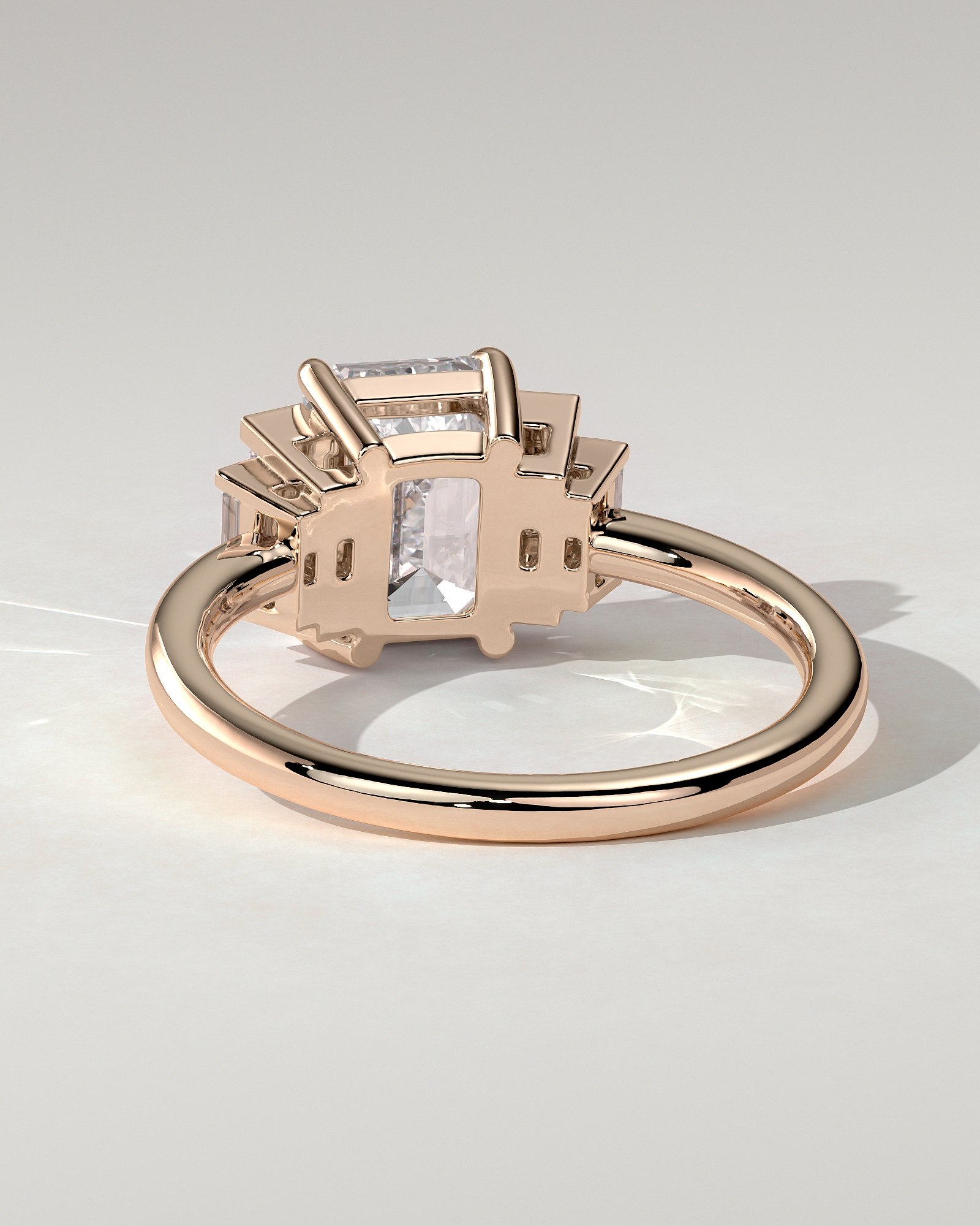 Nina Trilogy Emerald Ring