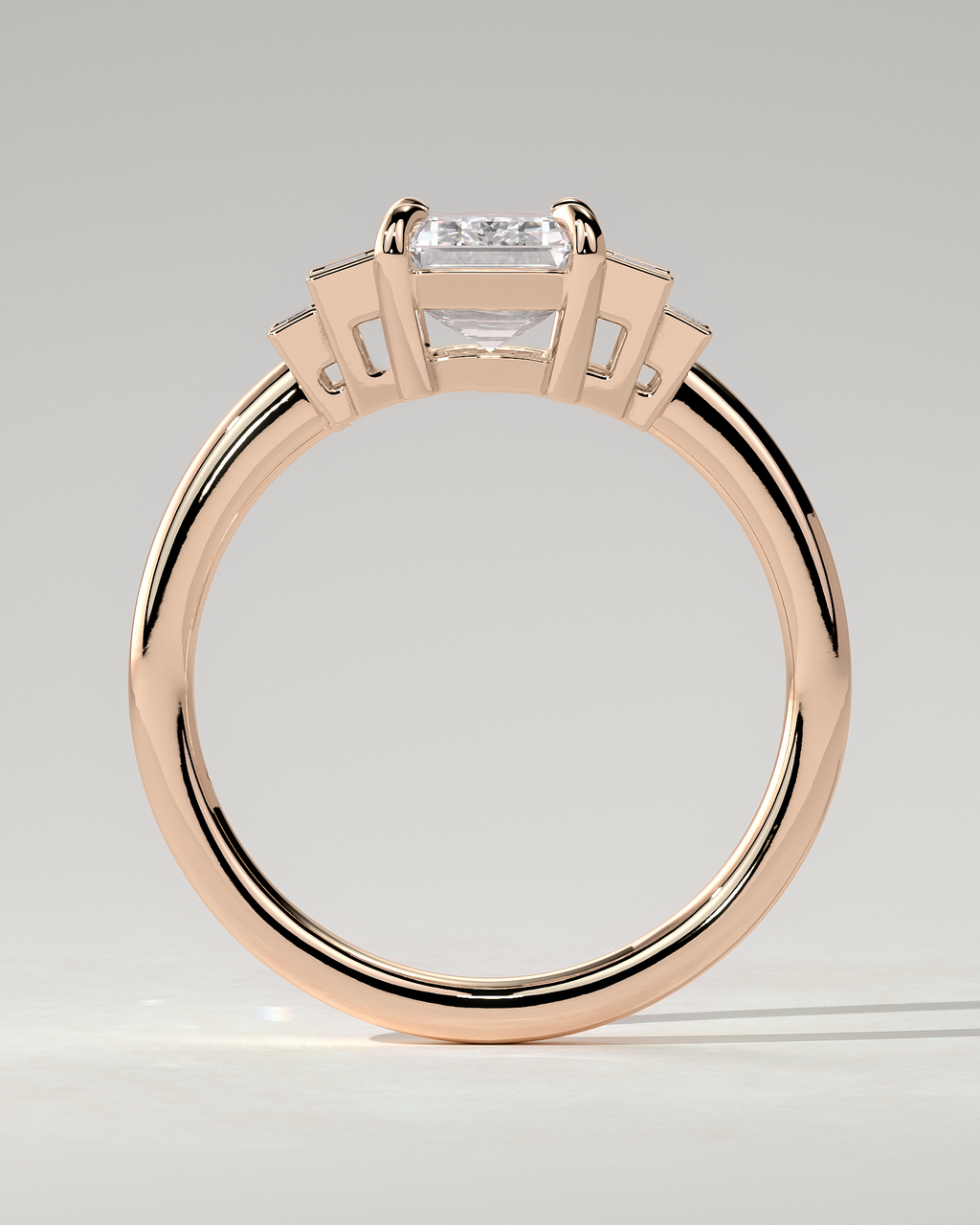 Nina Trilogy Emerald Ring