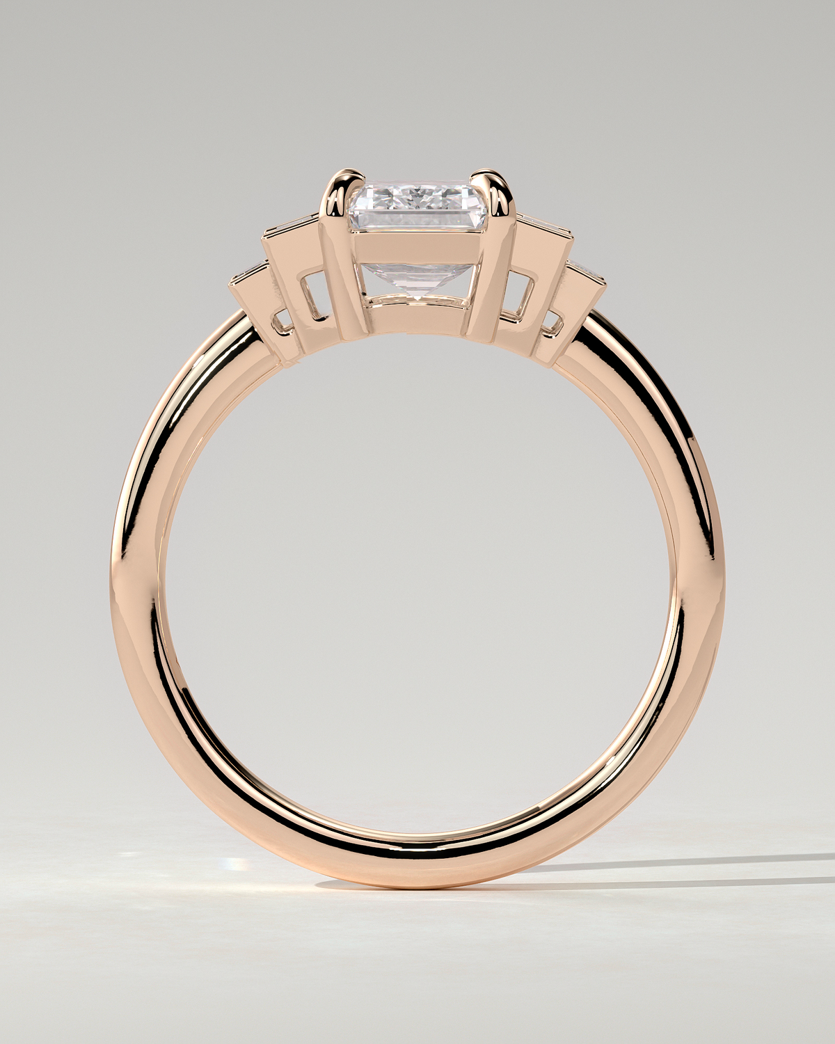 Nina Trilogy Emerald Ring