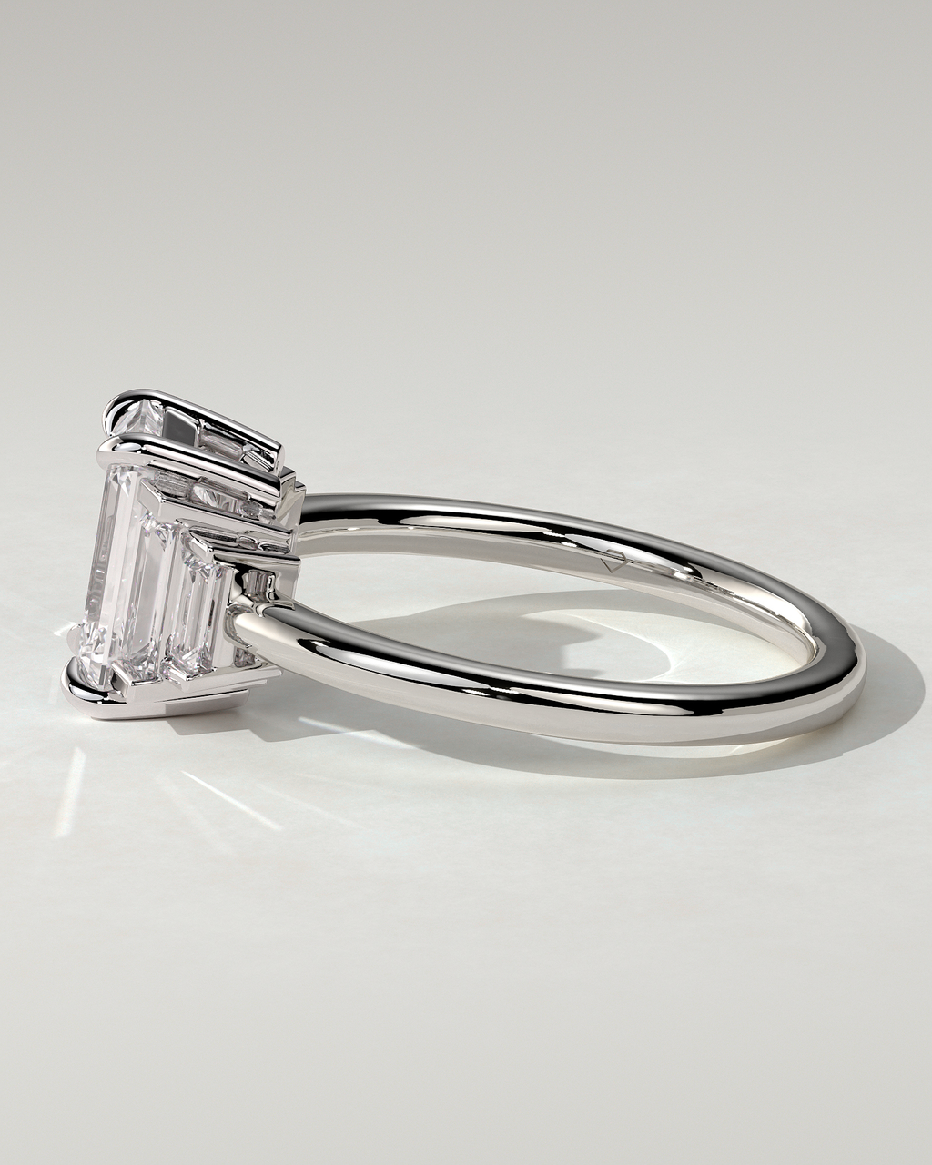 Nina Trilogy Emerald Ring