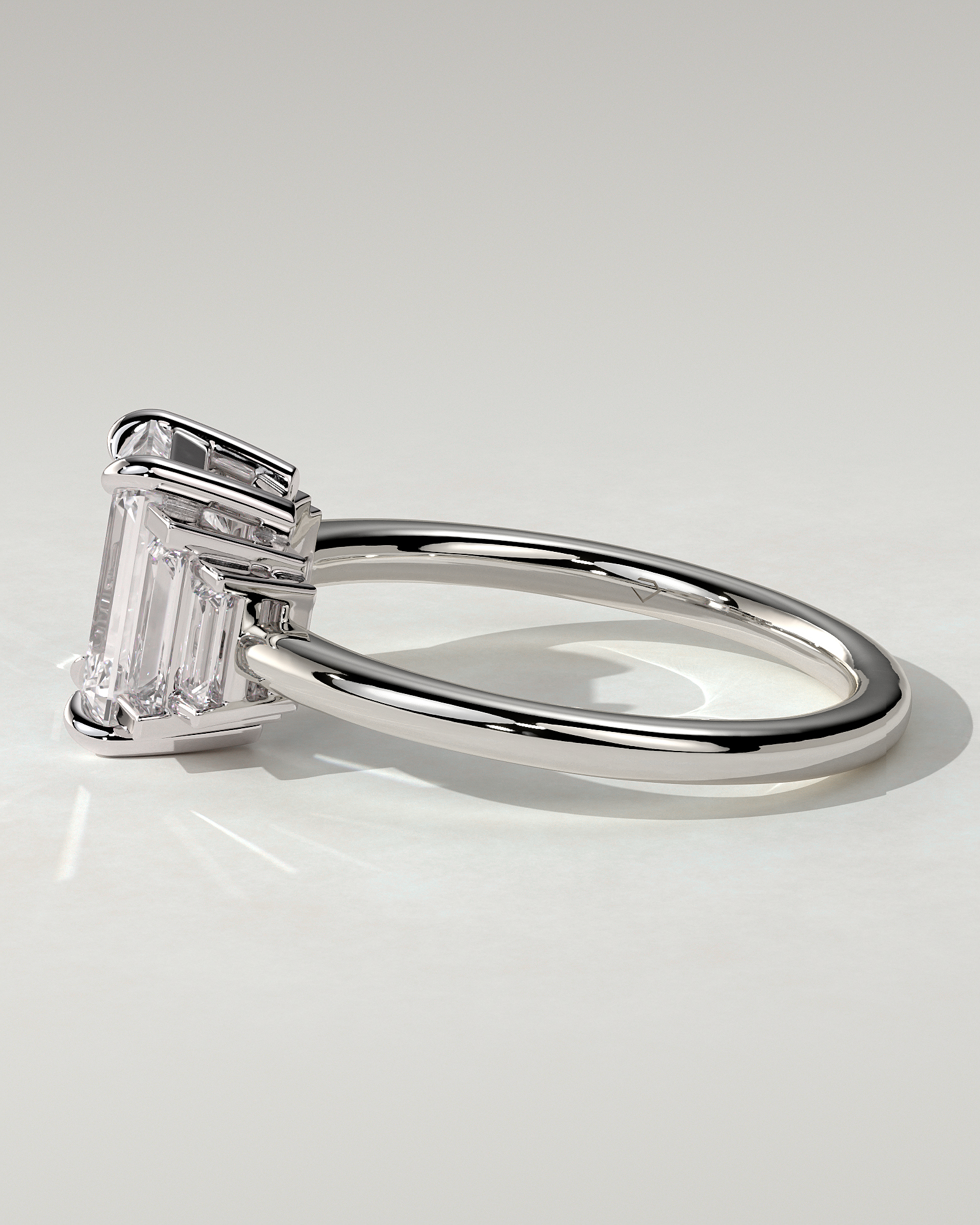 Nina Trilogy Emerald Ring