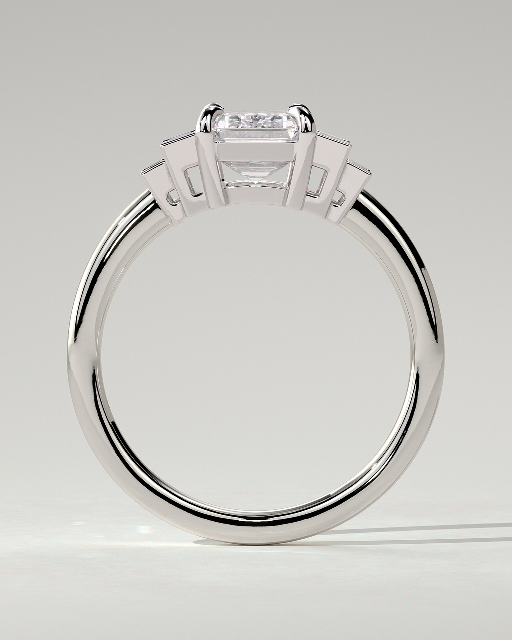 Nina Trilogy Emerald Ring