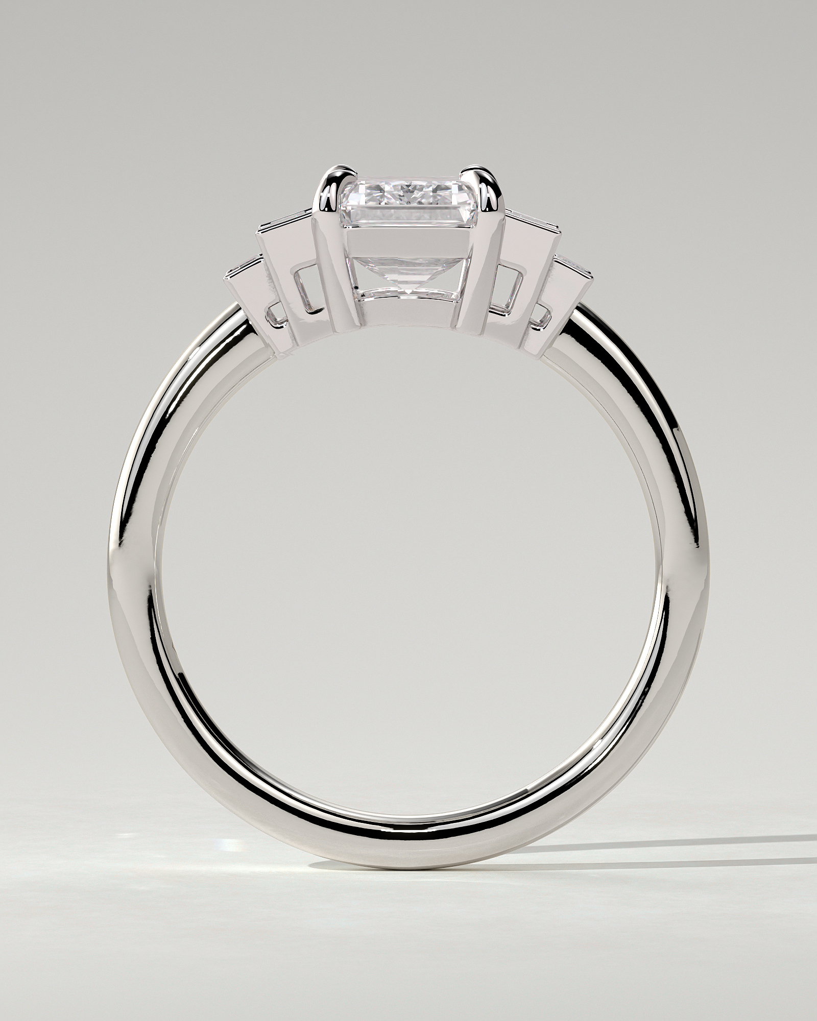 Nina Trilogy Emerald Ring