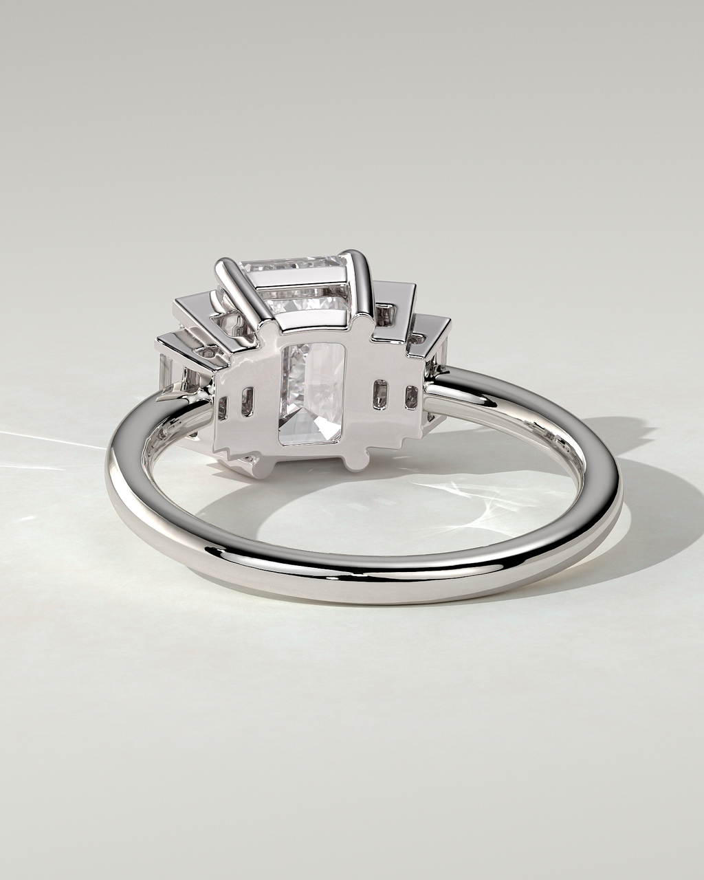 Nina Trilogy Emerald Ring