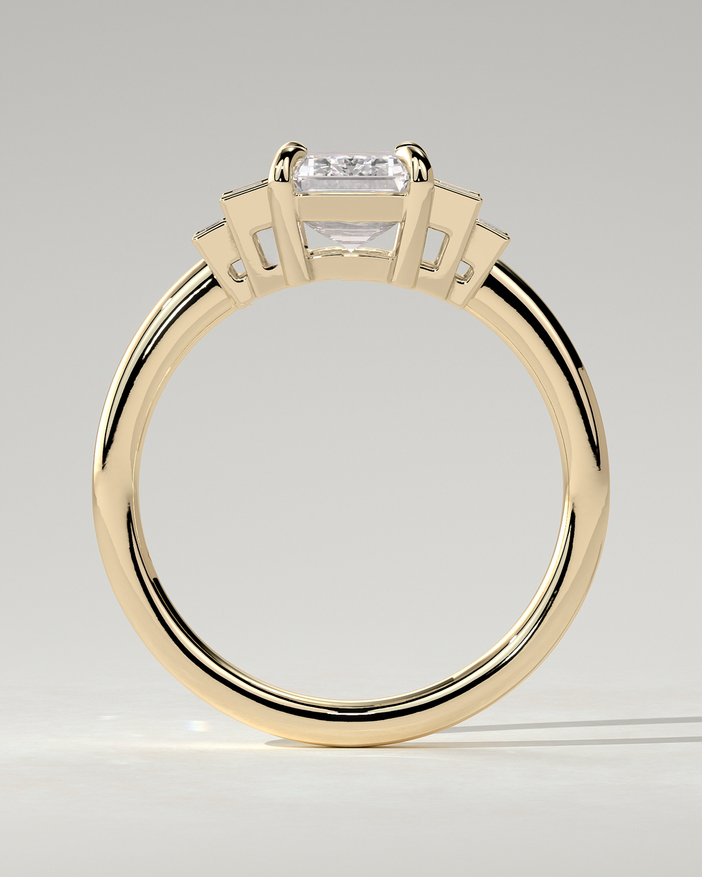 Nina Trilogy Emerald Ring
