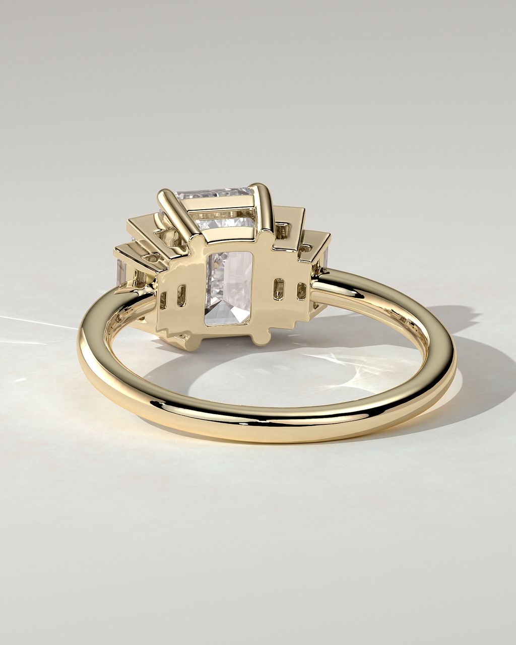 Nina Trilogy Emerald Ring