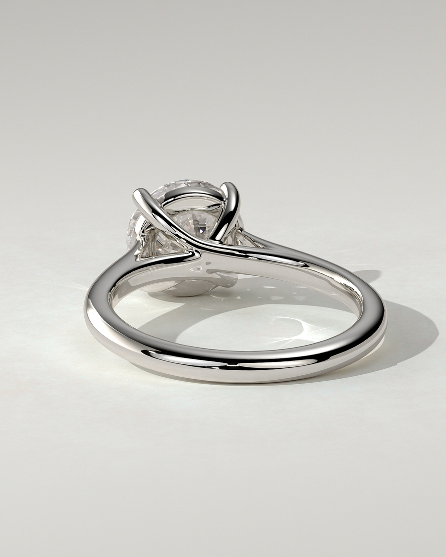 Noelle Solitaire Round Ring