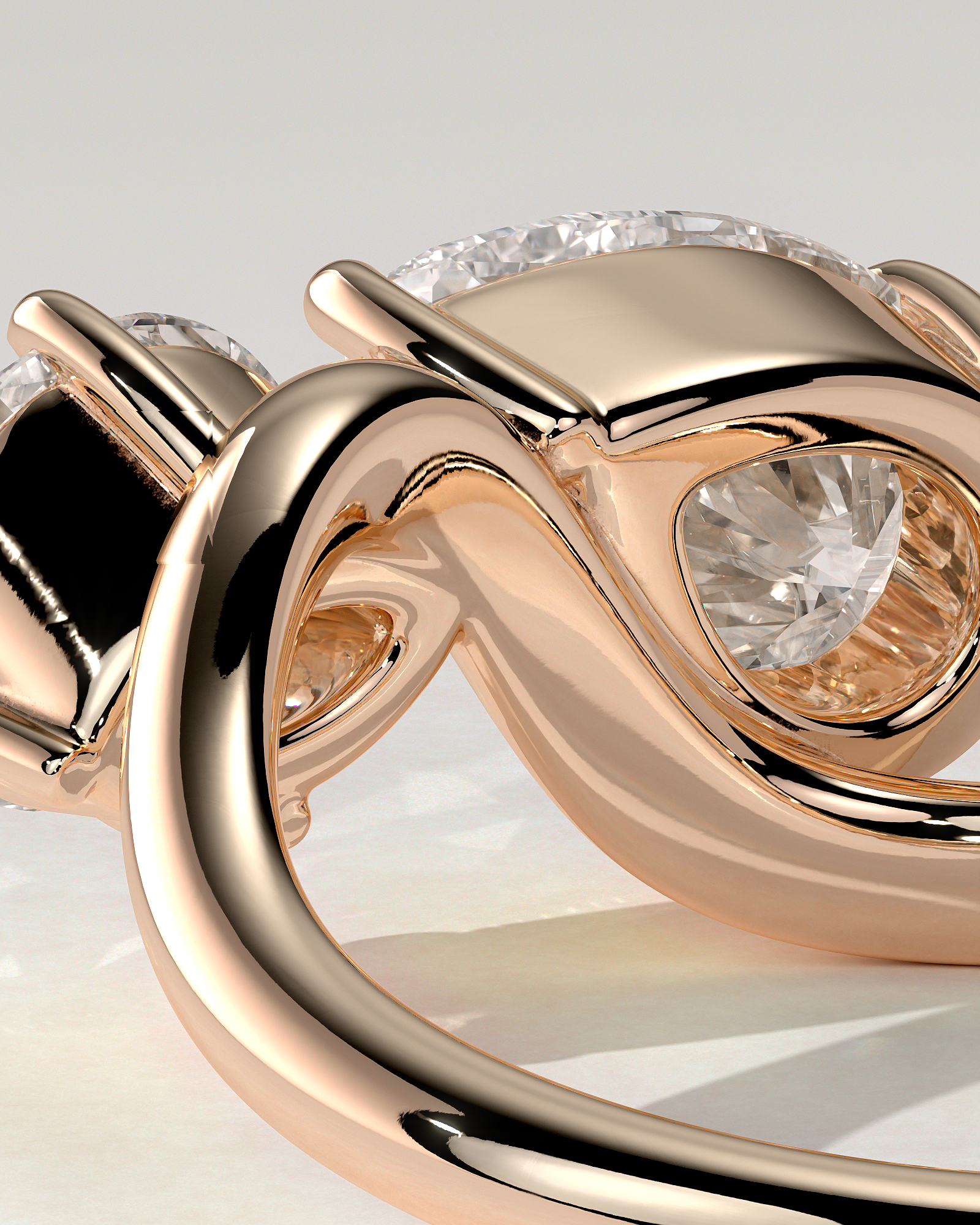 Noor Toi Et Moi Round Ring