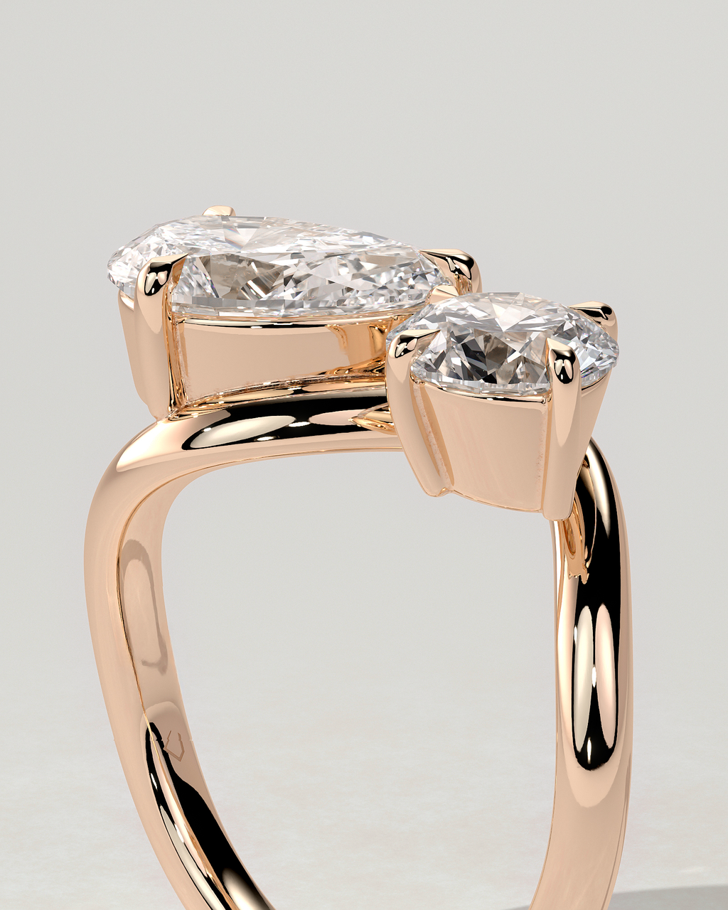 Noor Toi Et Moi Round Ring