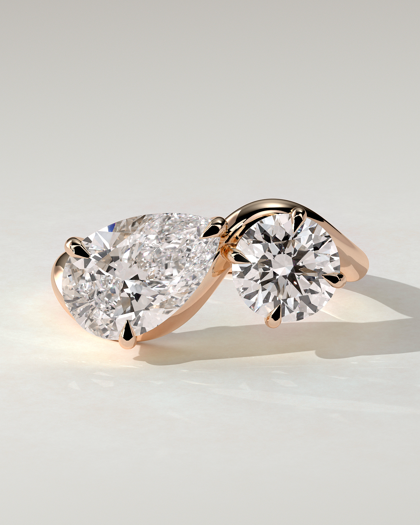 Noor Toi Et Moi Round Ring