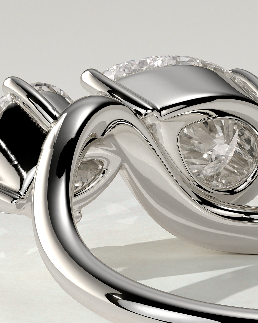 Noor Toi Et Moi Round Ring