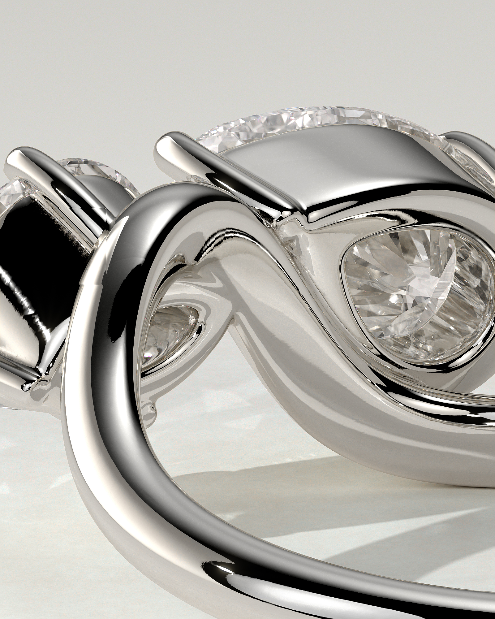 Noor Toi Et Moi Round Ring
