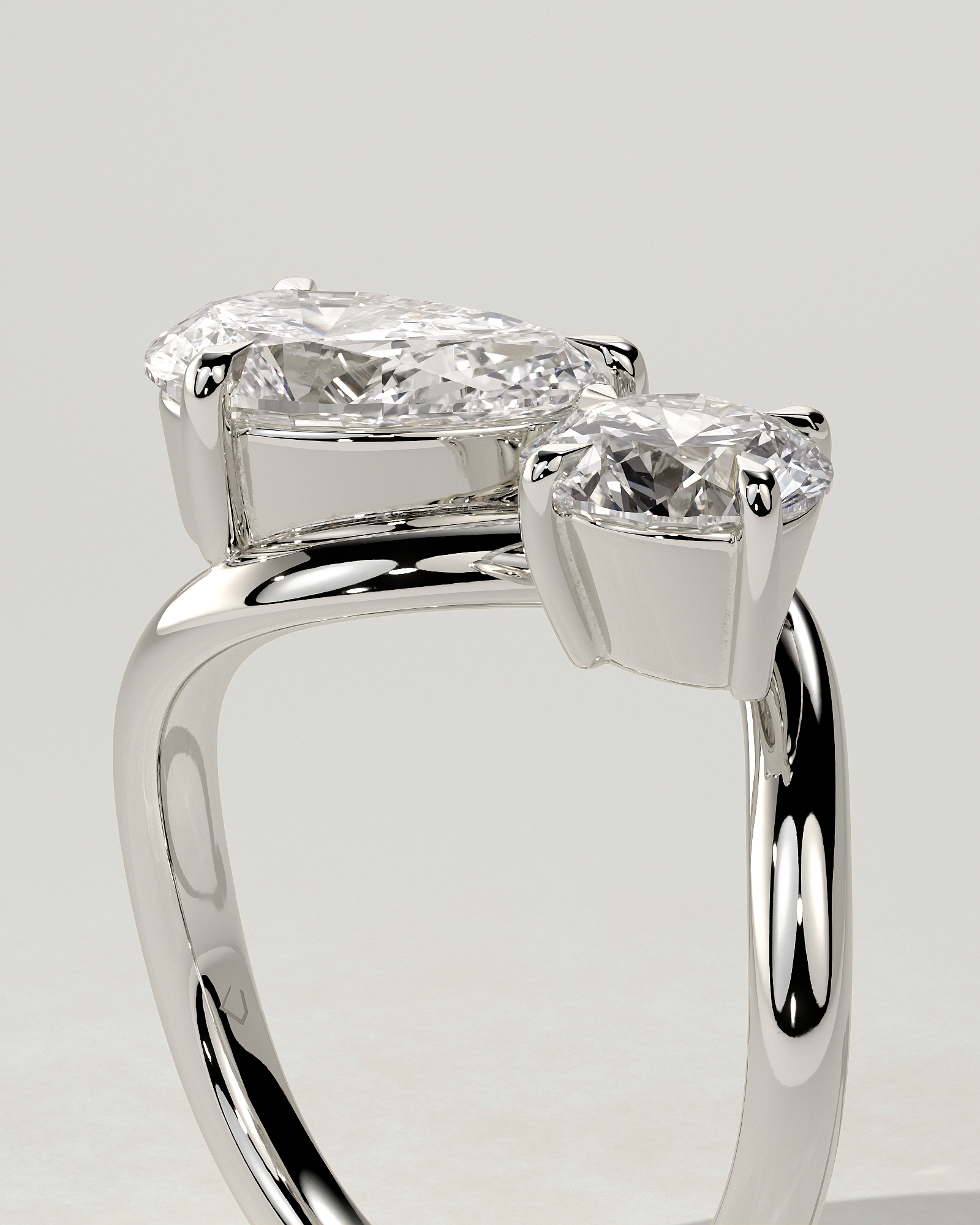 Noor Toi Et Moi Round Ring