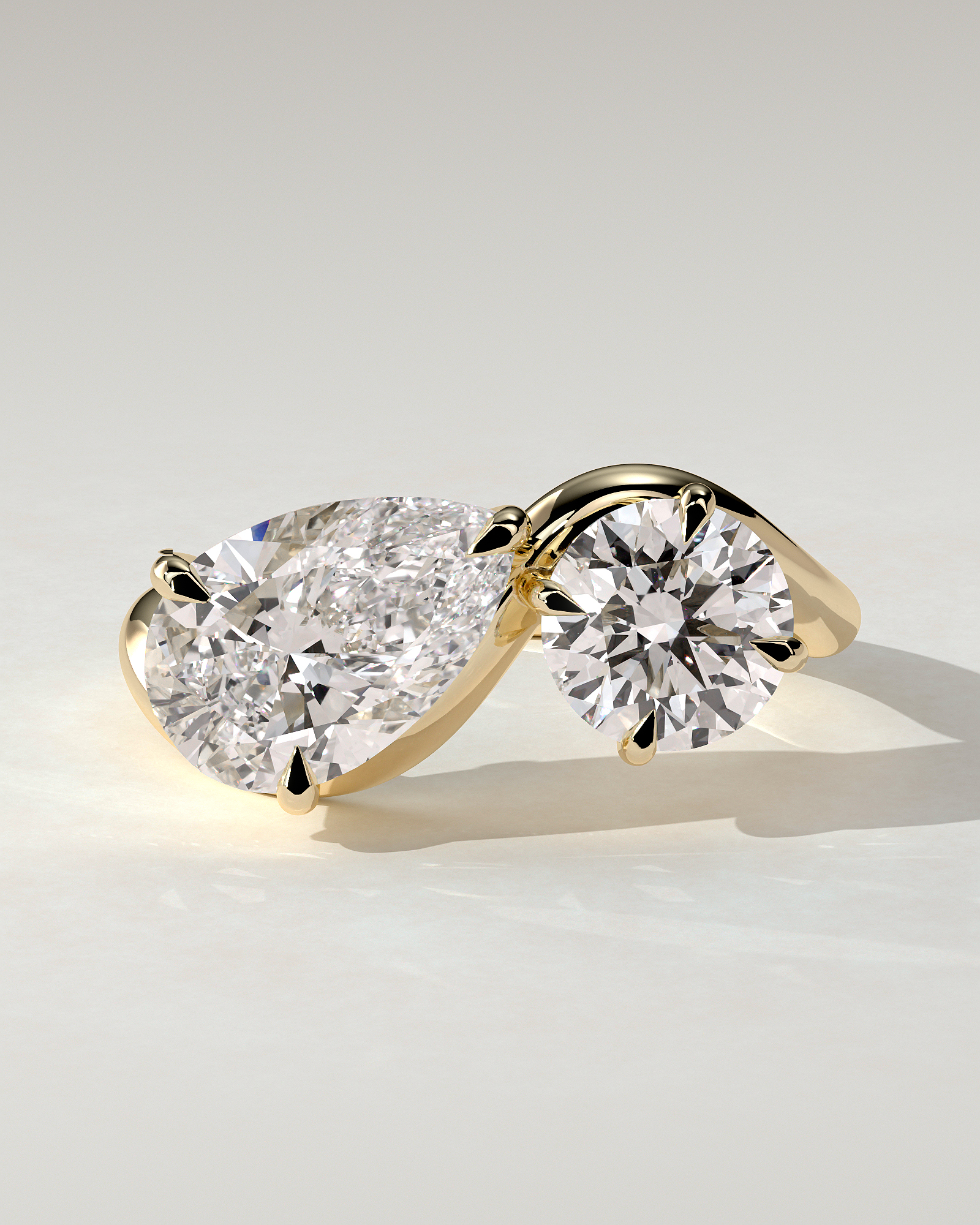 Noor Toi Et Moi Round Ring