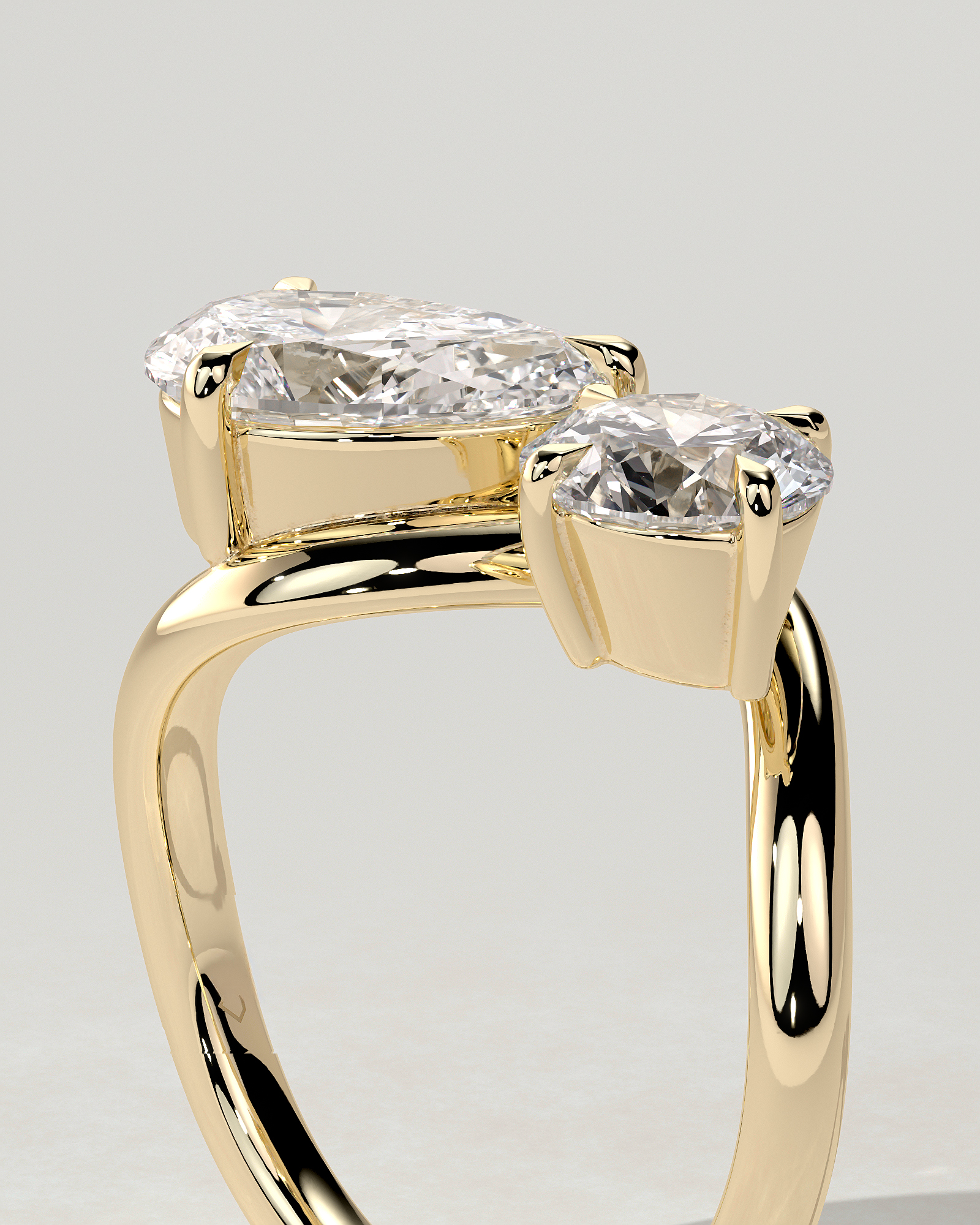 Noor Toi Et Moi Round Ring