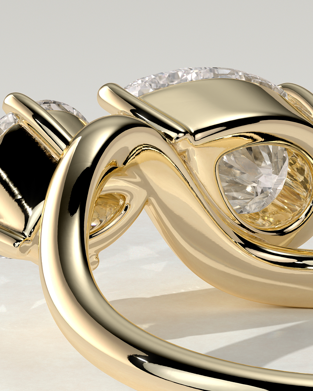 Noor Toi Et Moi Round Ring