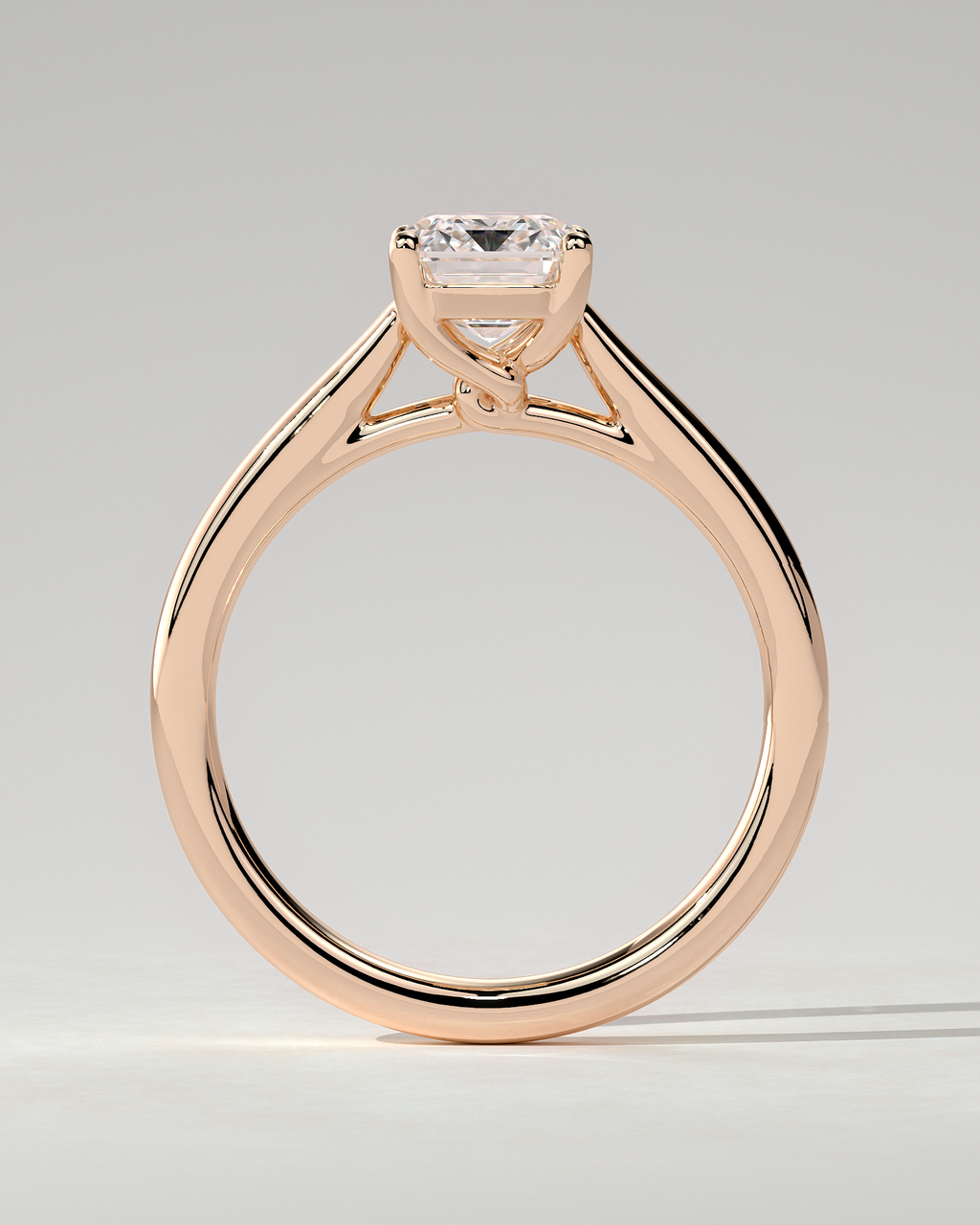 Nora Solitaire Emerald Ring