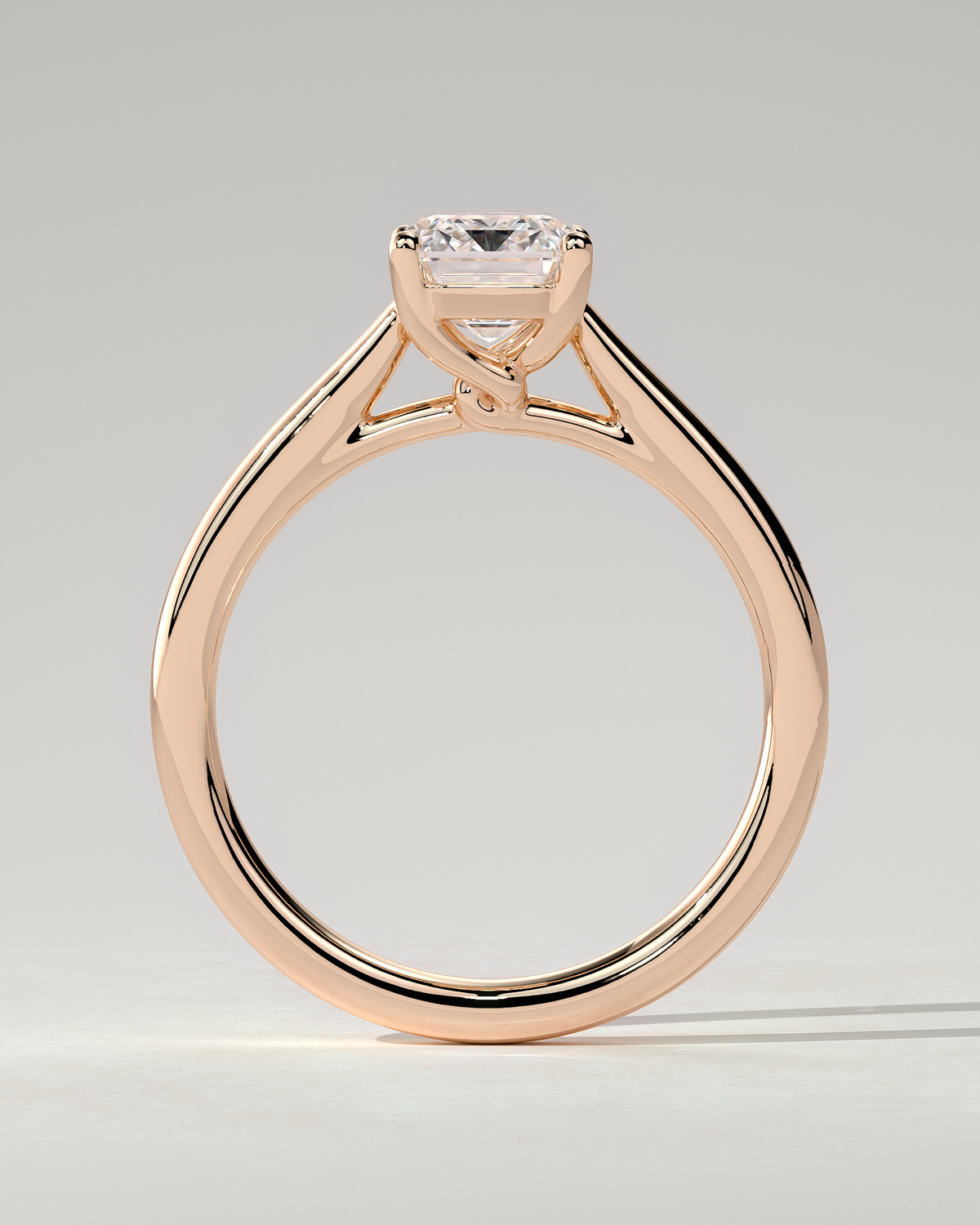 Nora Solitaire Emerald Ring