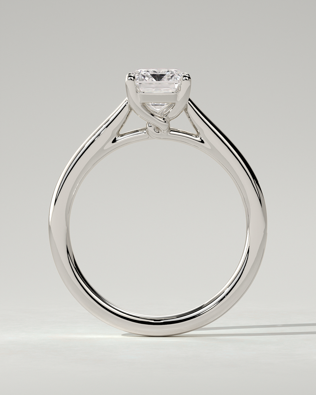 Nora Solitaire Emerald Ring