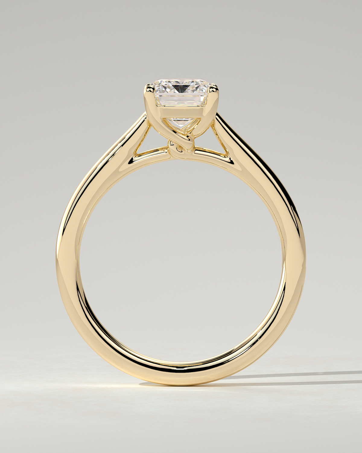 Nora Solitaire Emerald Ring