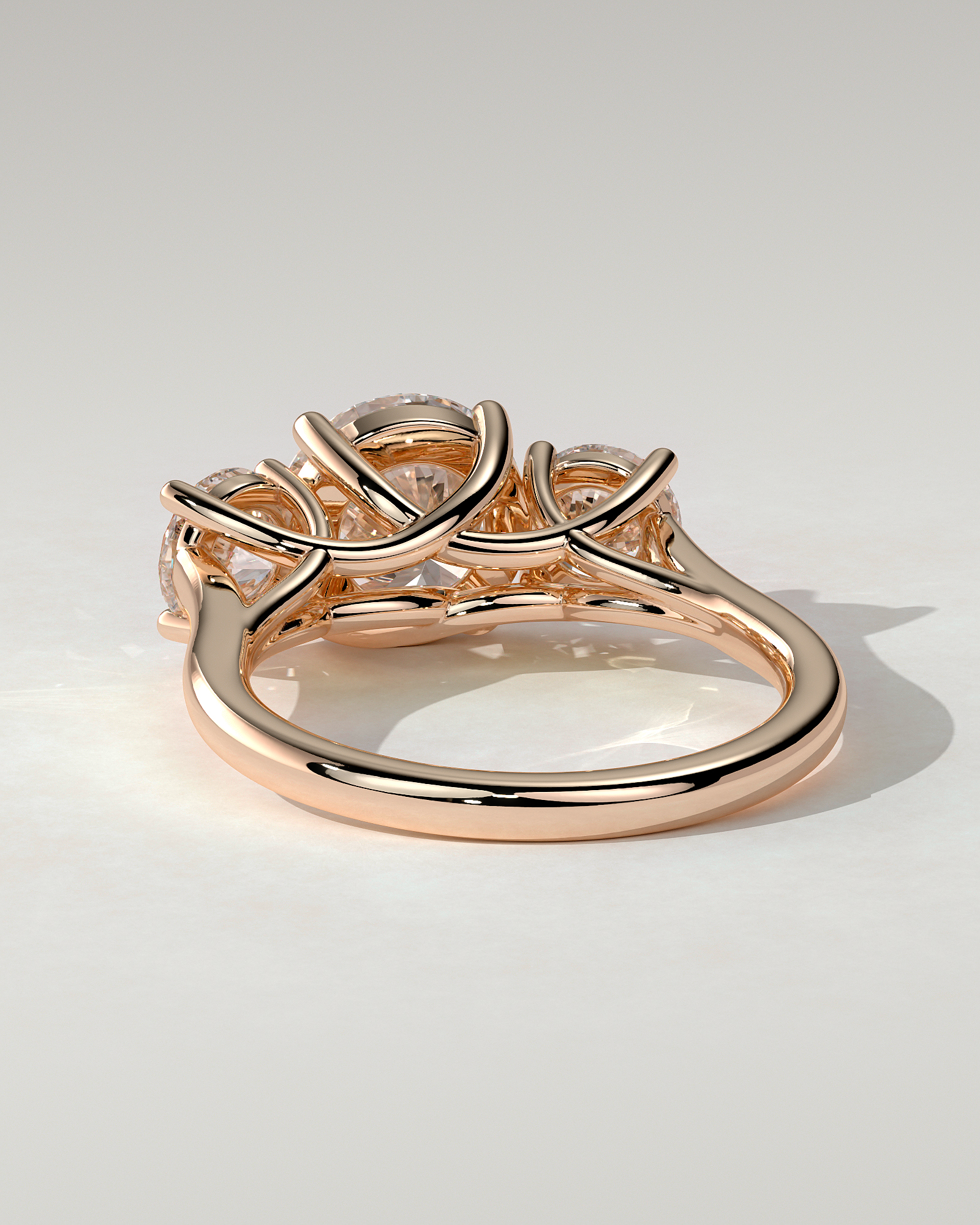 Octavia Trilogy Round Ring