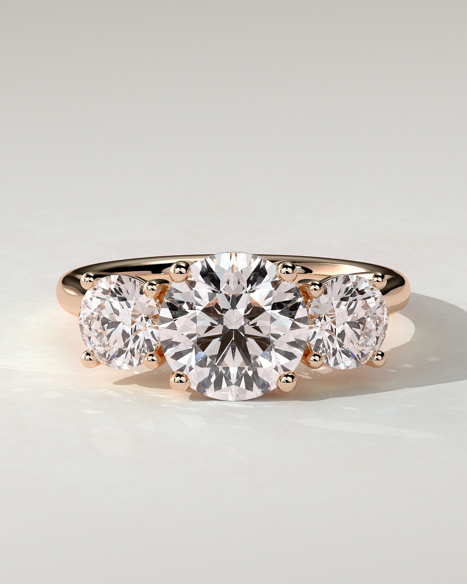 Octavia Trilogy Round Ring