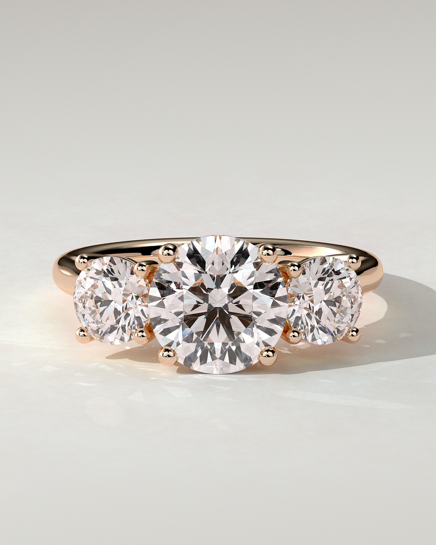 Octavia Trilogy Round Ring