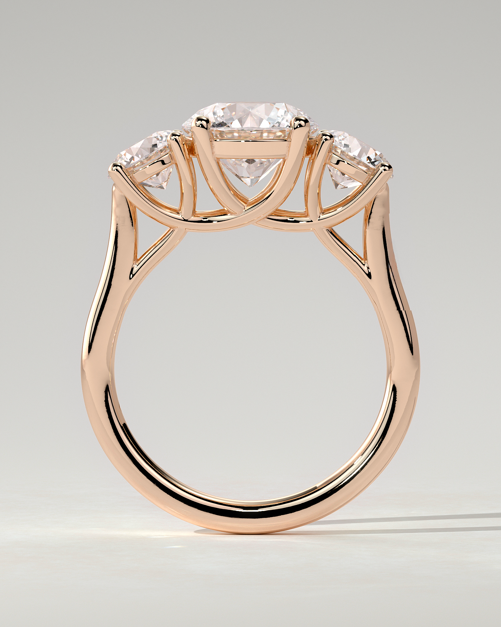 Octavia Trilogy Round Ring