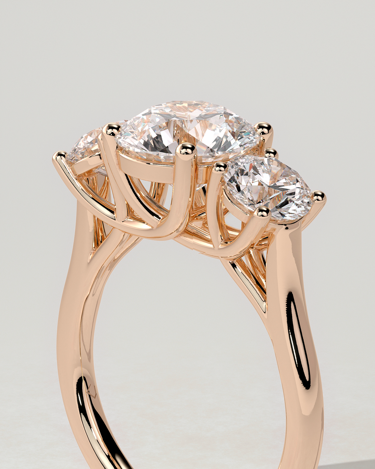 Octavia Trilogy Round Ring